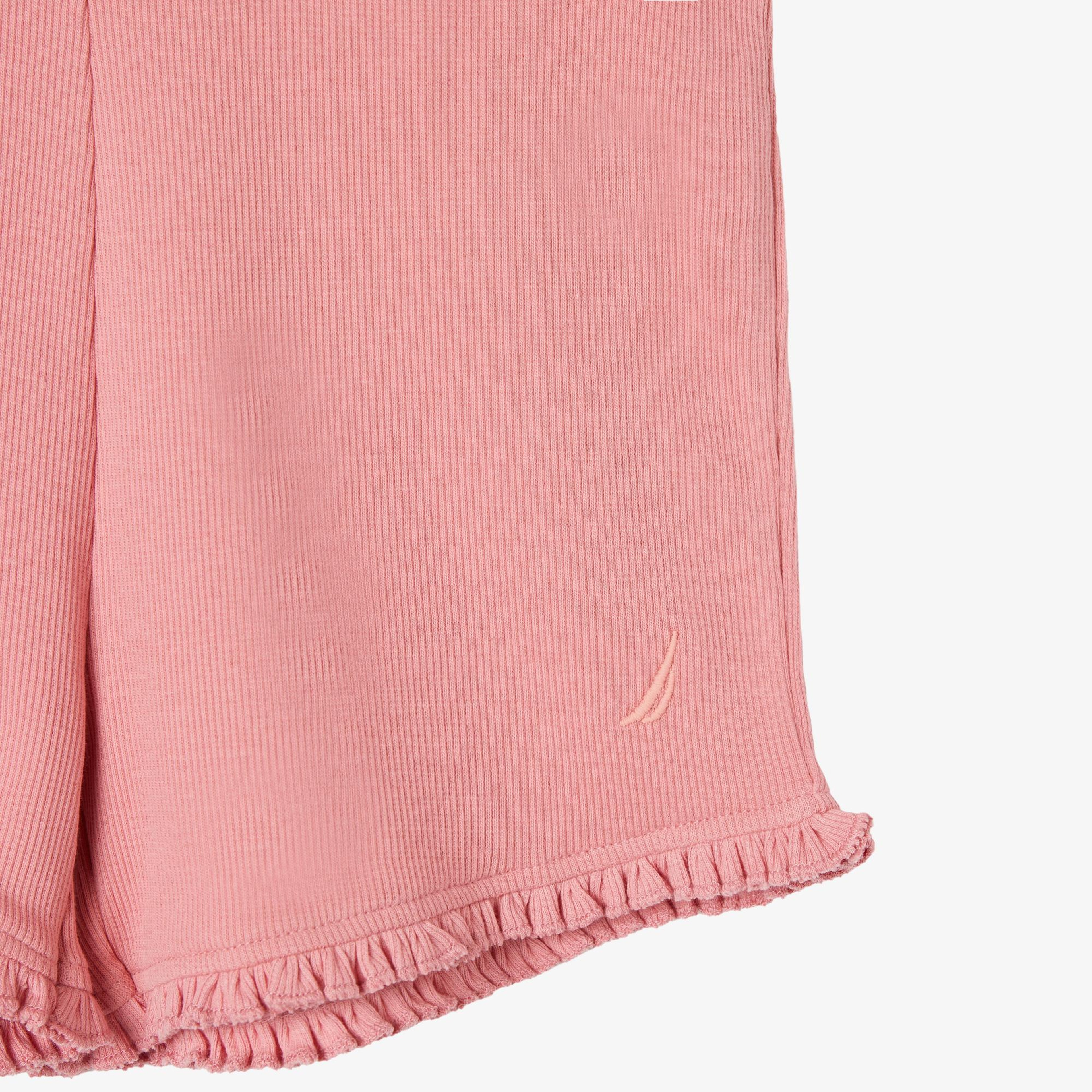 Nautica Kız Çocuk Pembe Standart Fit Şort
