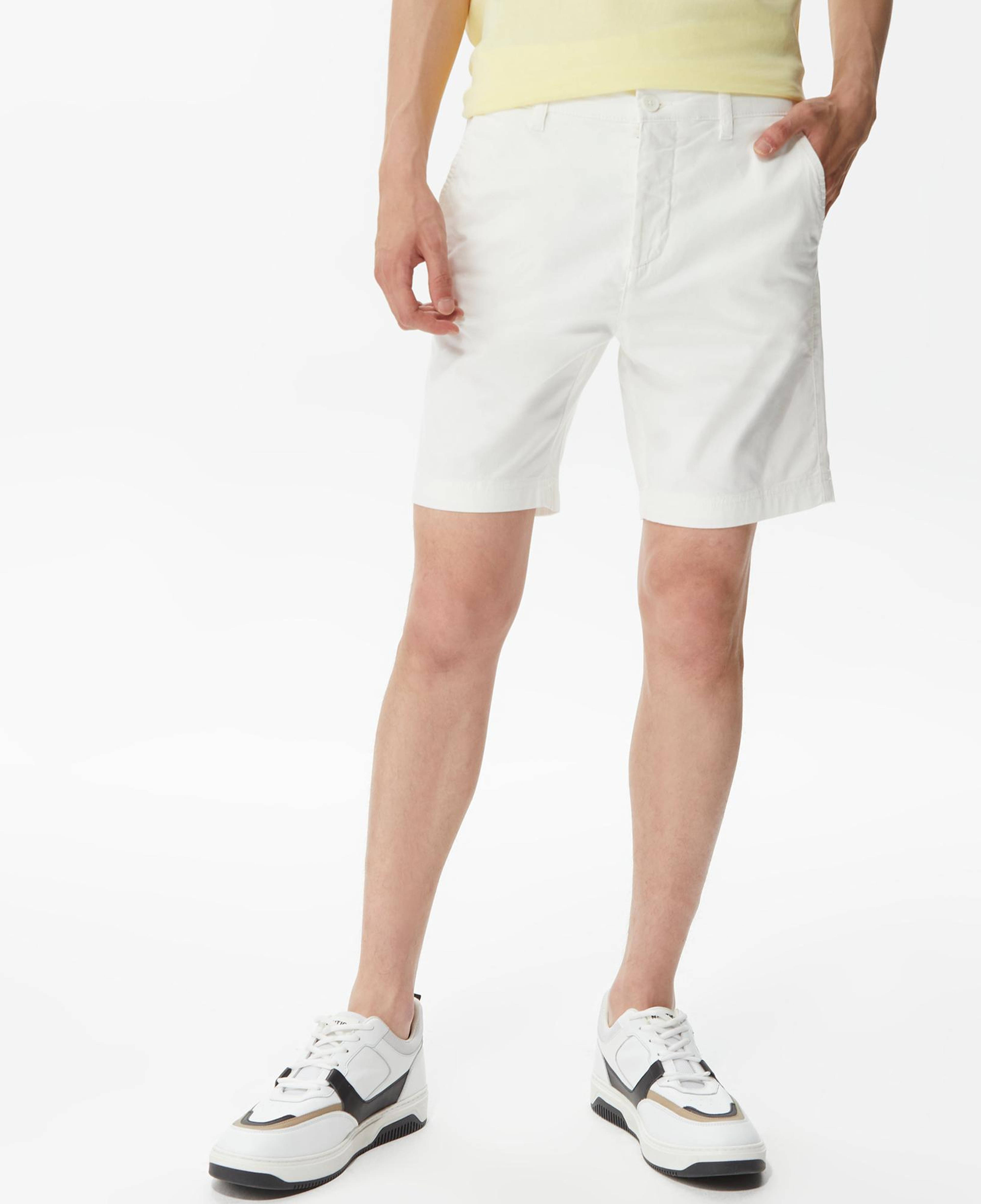 Nautica Erkek Beyaz Slim Fit Şort