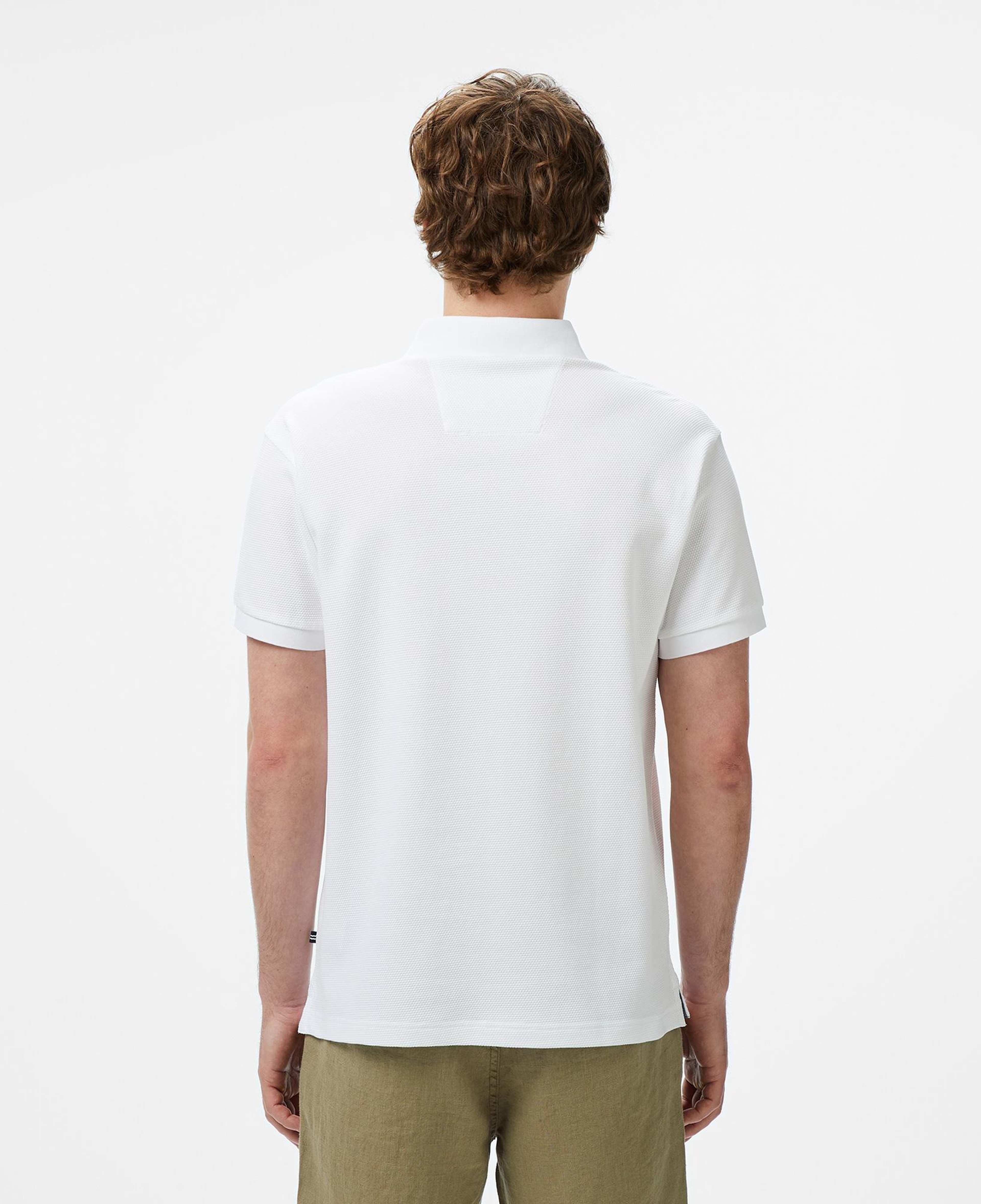 Nautica Erkek Beyaz Classic Fit Polo Yaka T-Shirt