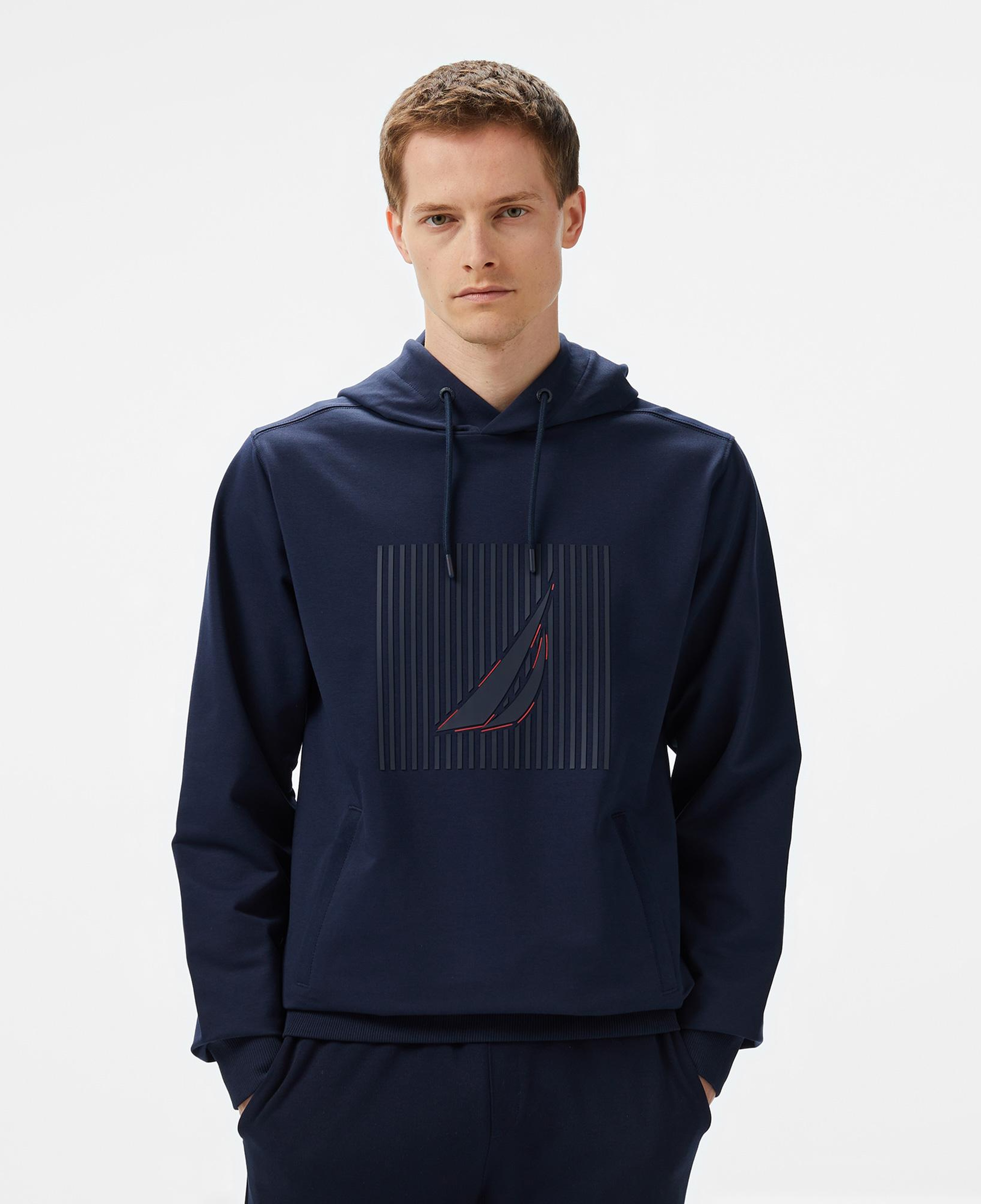 Nautica Erkek Lacivert Regular Fit Sweatshirt