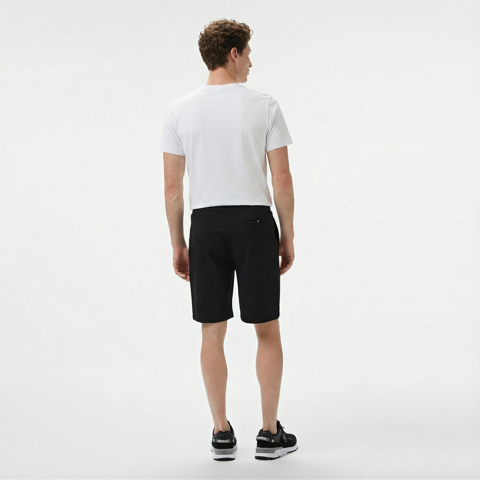 Nautica Erkek Siyah Regular Fit Şort