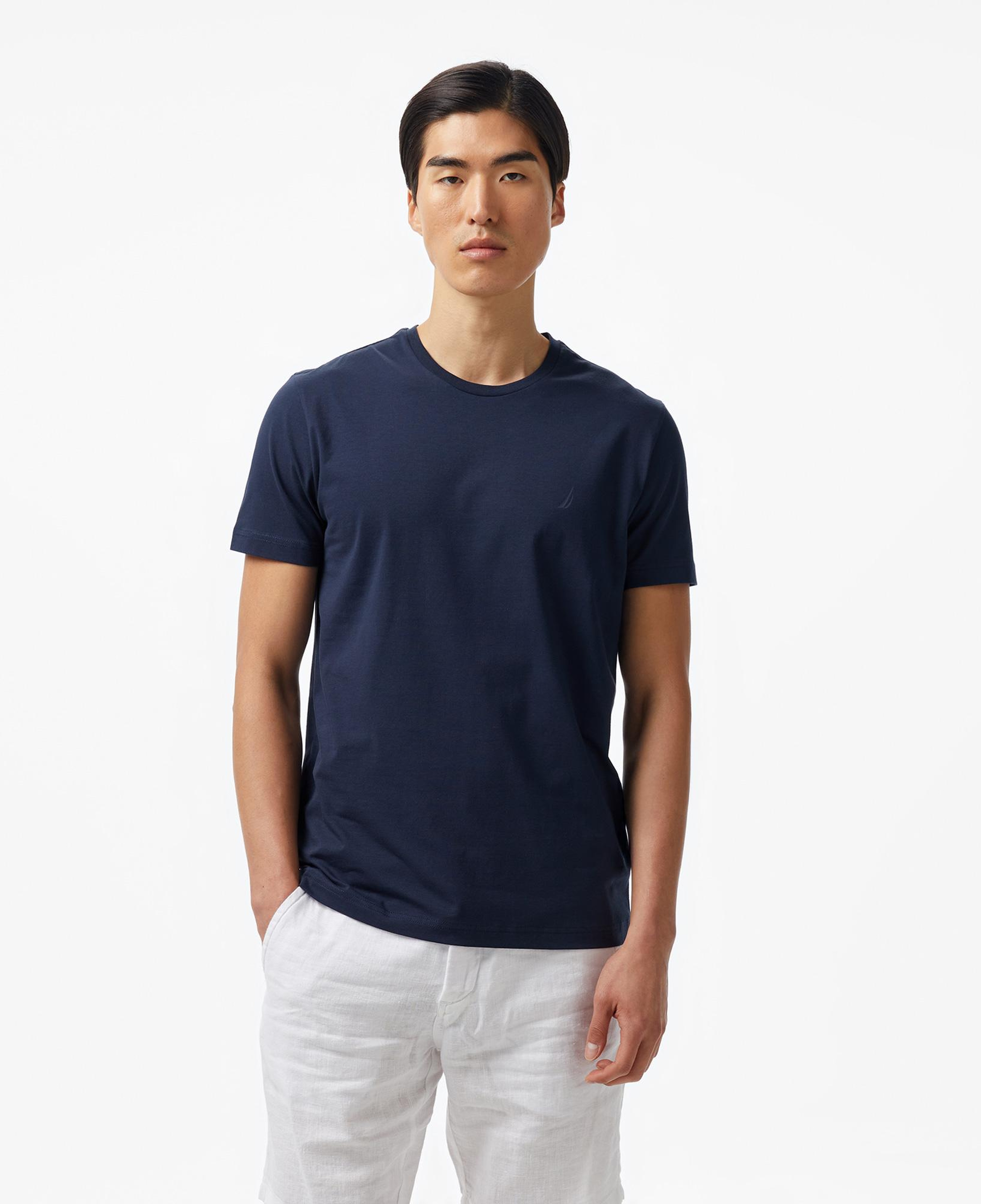 Nautica Erkek Lacivert Regular Fit T-Shirt