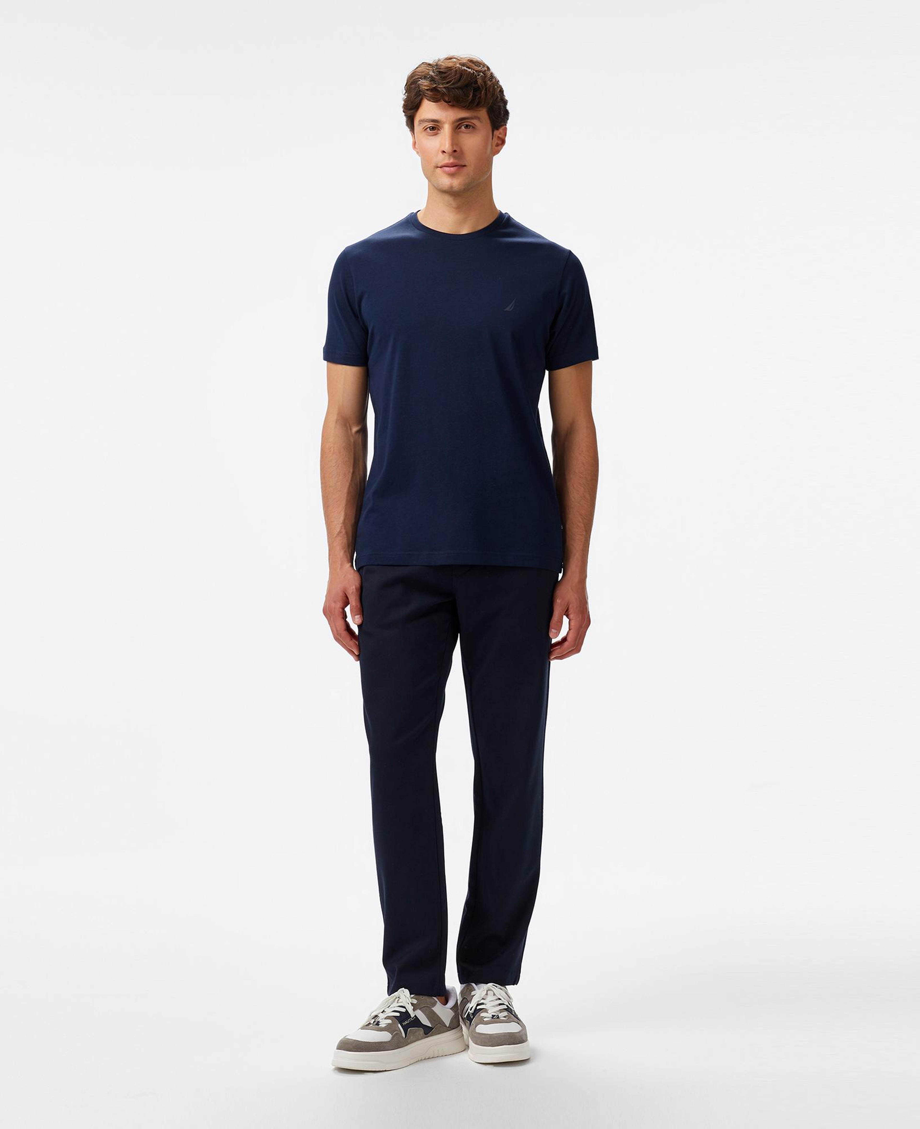 Nautica Erkek Lacivert Regular Fit T-Shirt