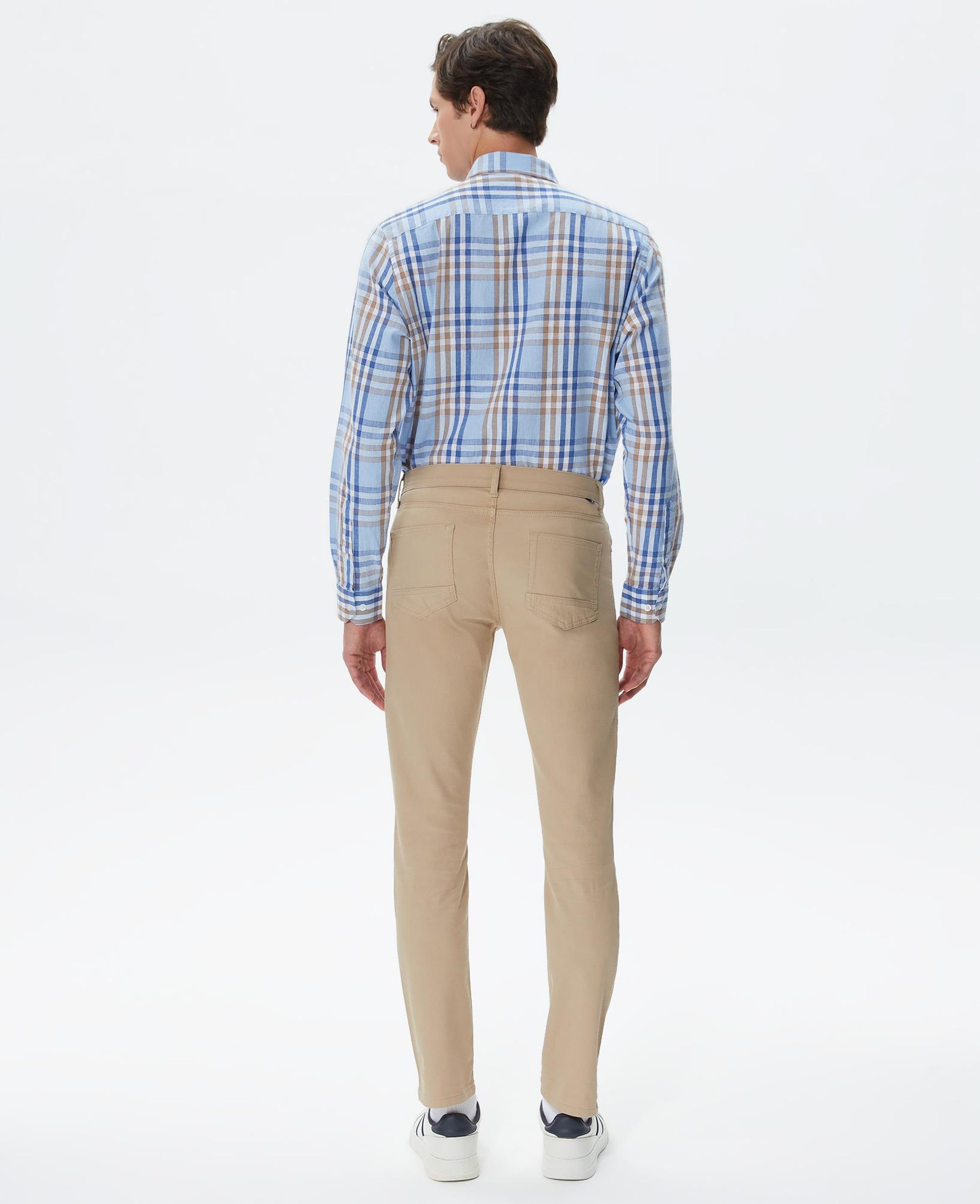 Nautica Erkek Bej Slim Fit Pantolon