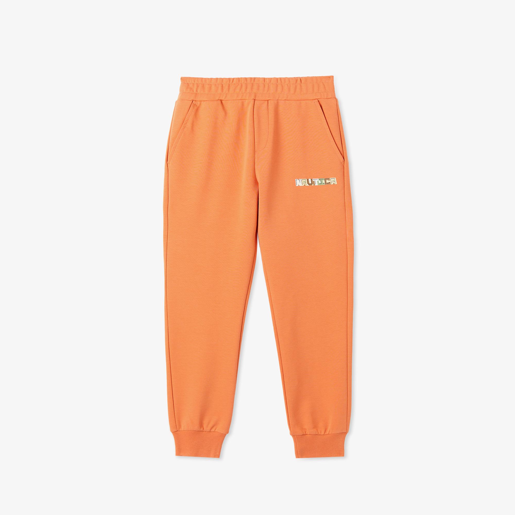 Nautica Erkek Çocuk Turuncu Regular Fit Eşofman Altı