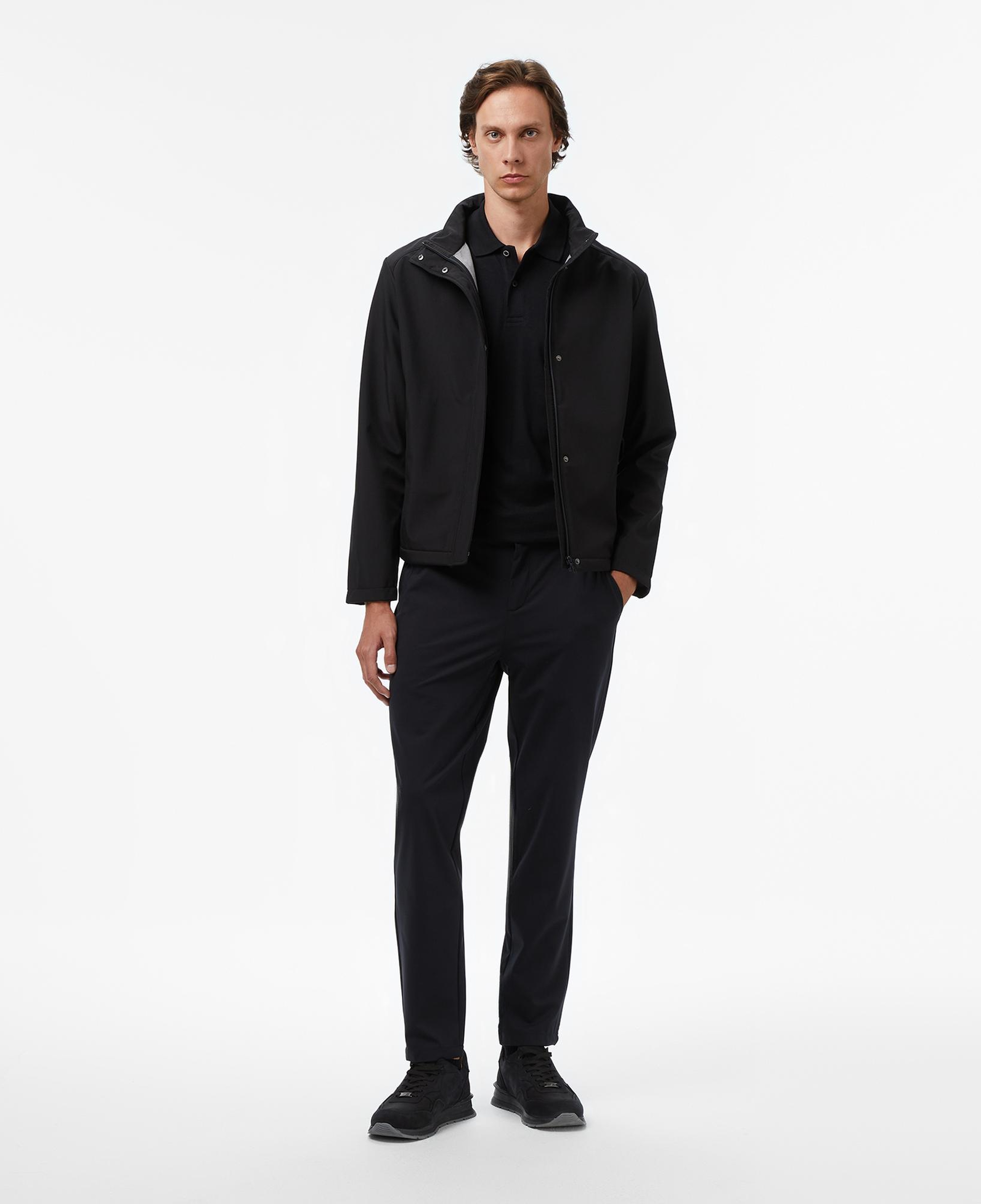 Nautica Erkek Siyah Regular Fit Mont
