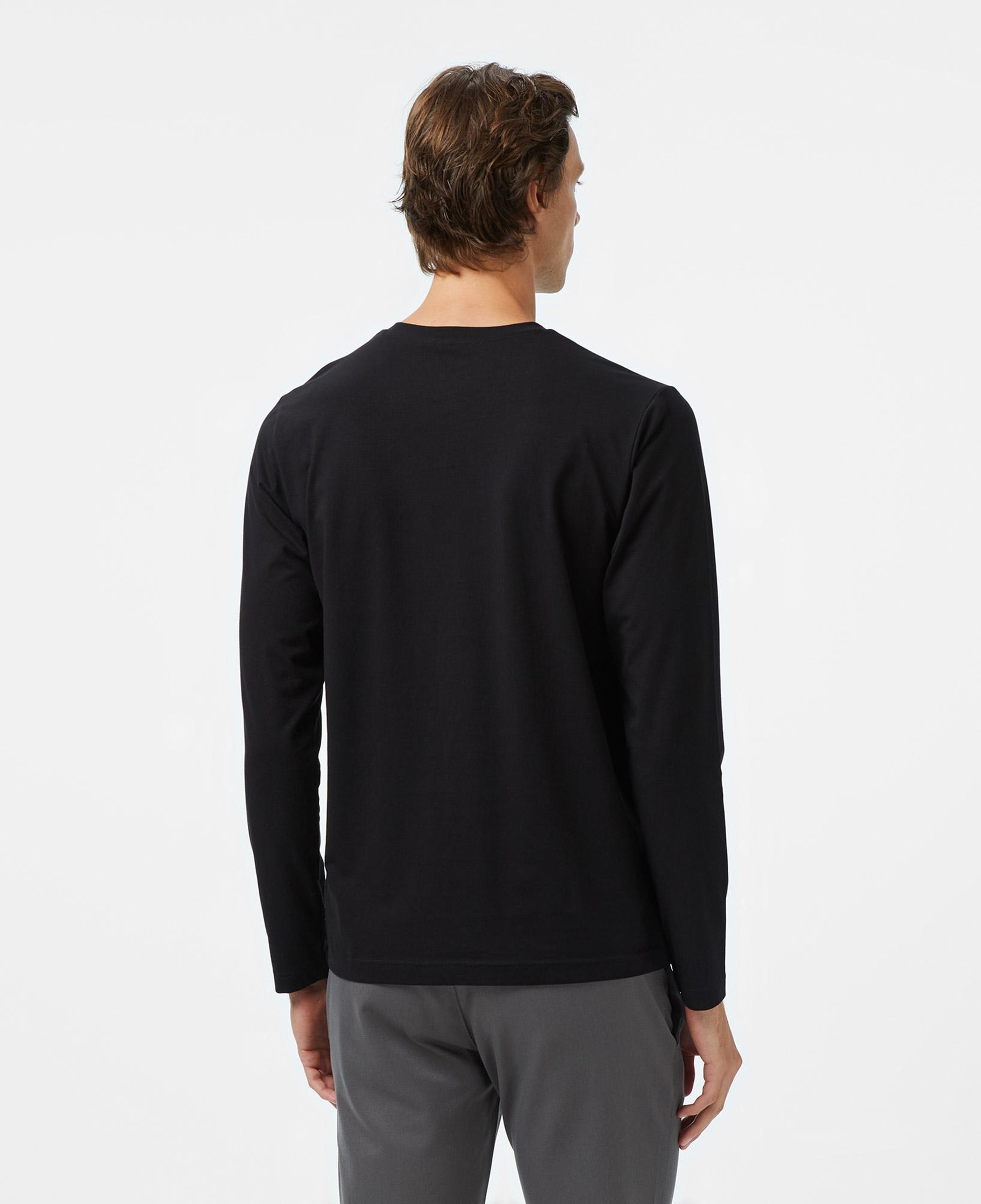 Nautica Erkek Siyah Classic Fit Uzun Kollu T-Shirt