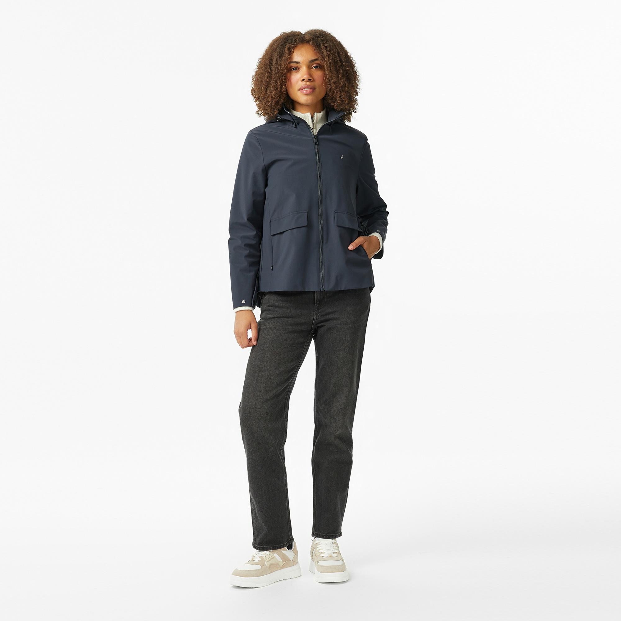 Nautica Kadın Lacivert Regular Fit Mont