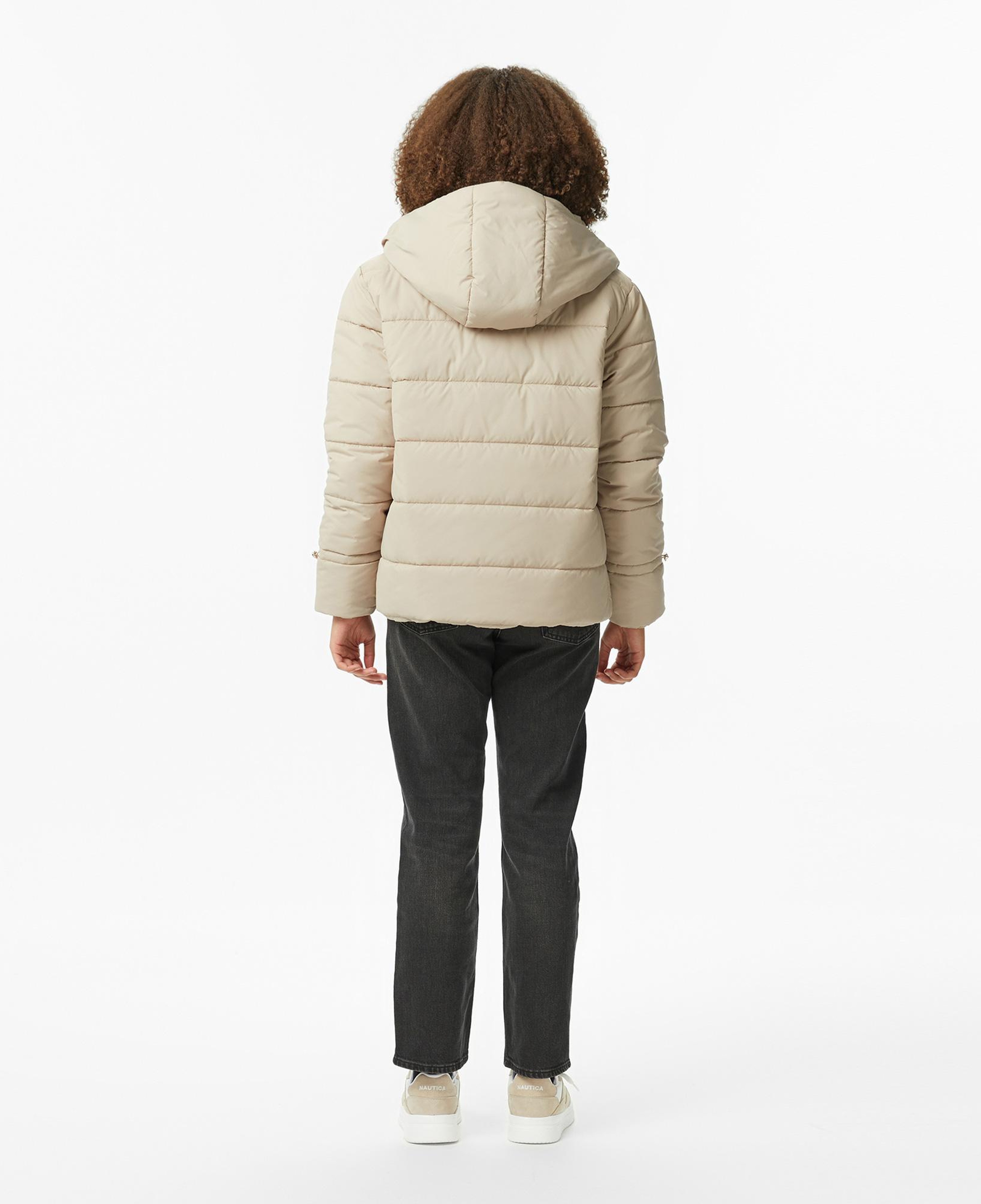 Nautica Kadın Bej Regular Fit Mont