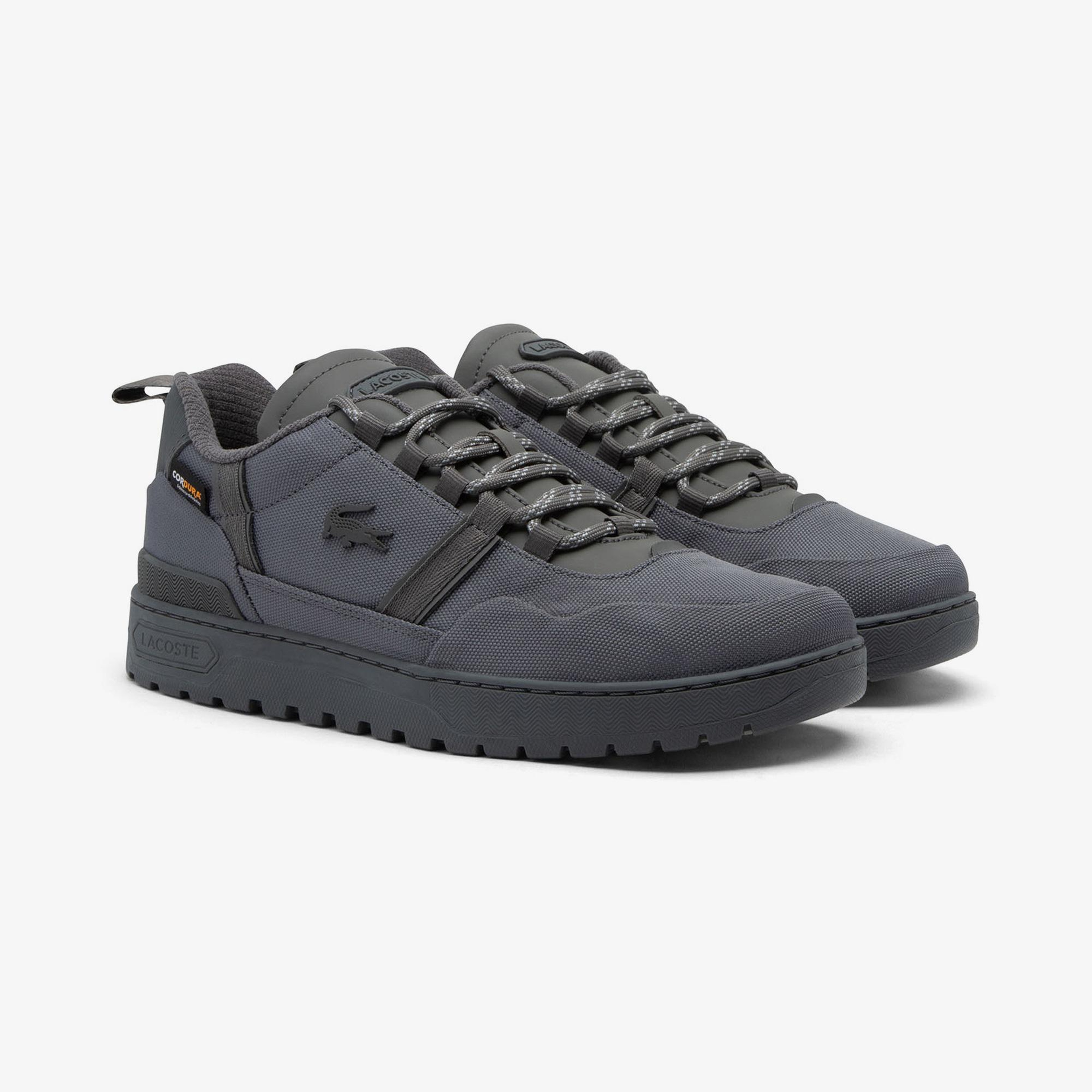 Lacoste T-Clip Winter Erkek Gri Sneaker