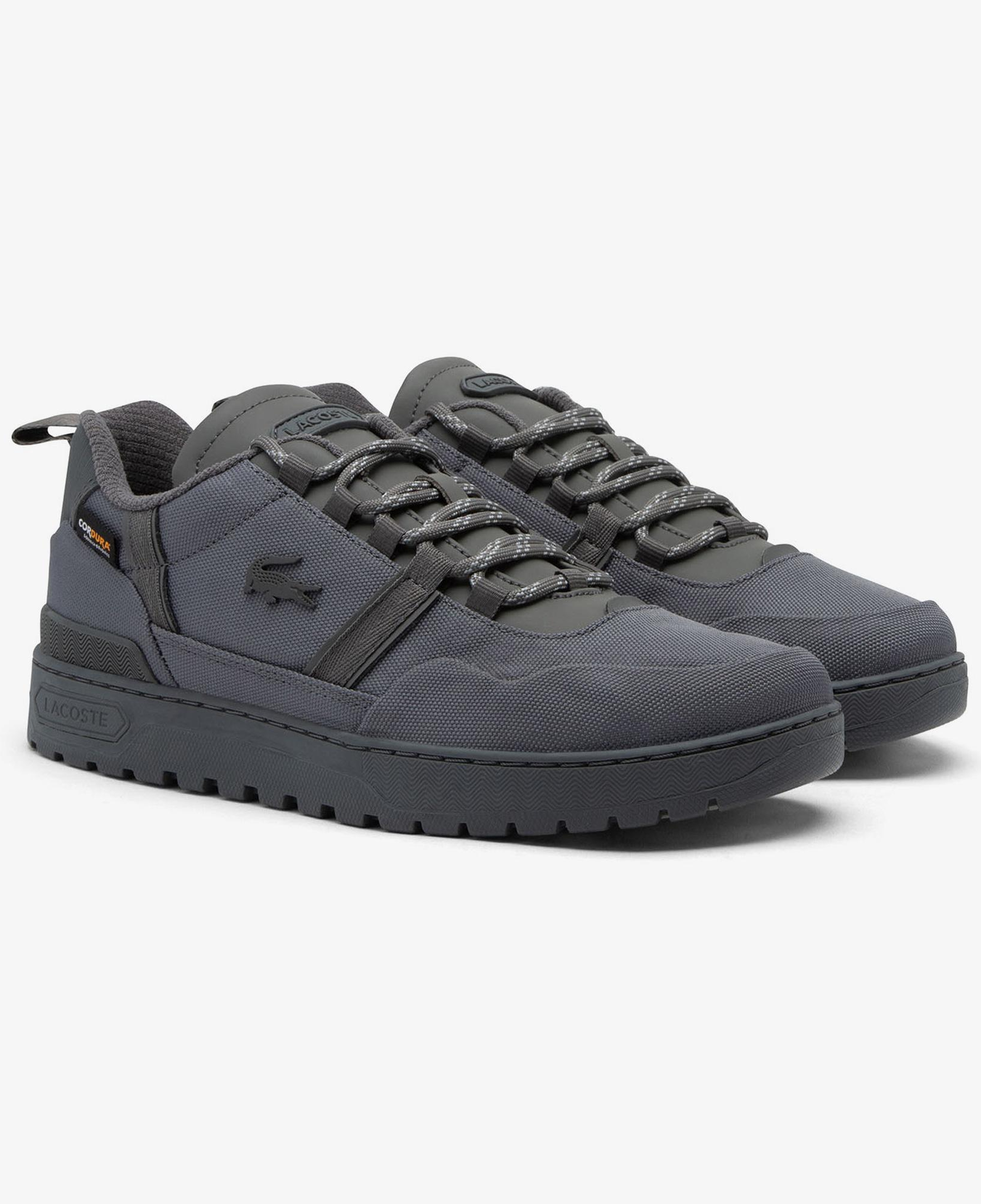 Lacoste T-Clip Winter Erkek Gri Sneaker