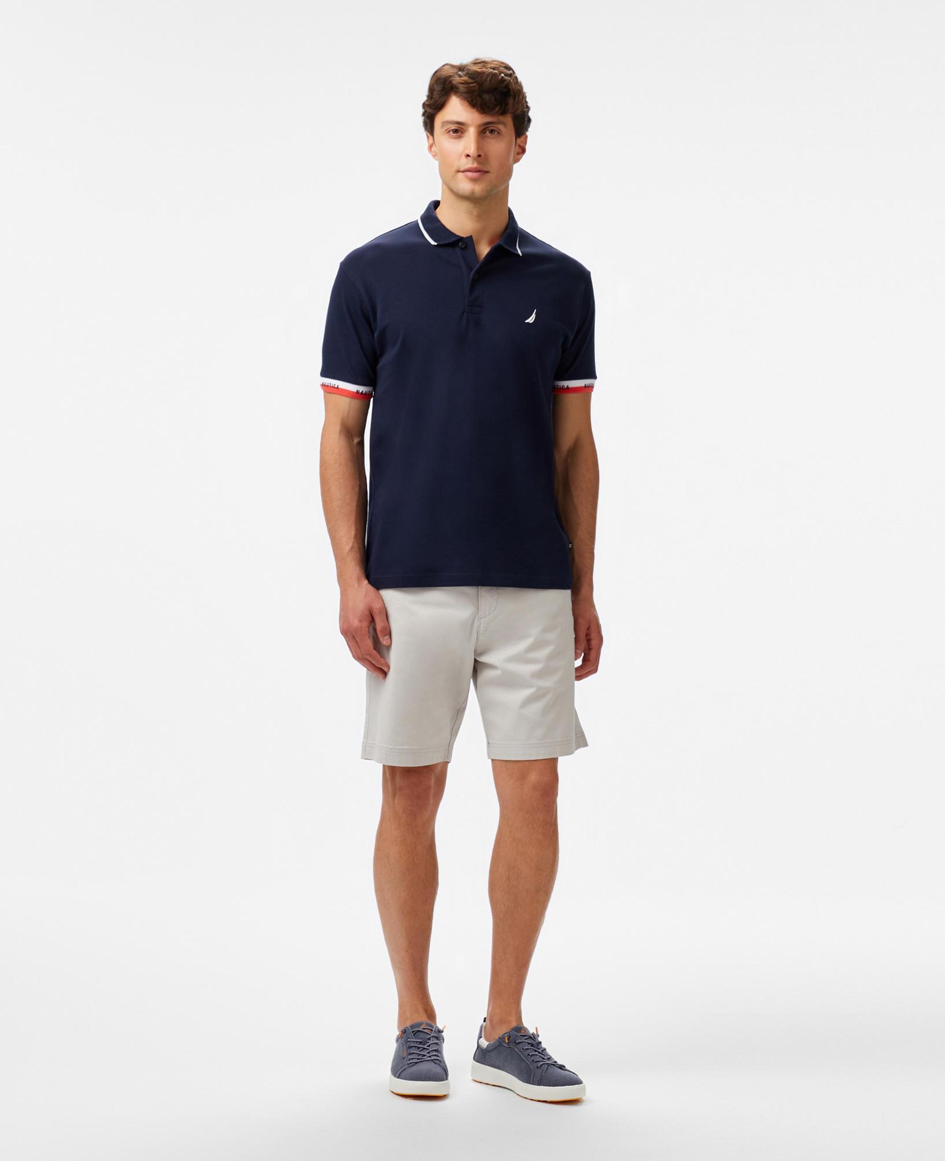 Nautica Erkek Lacivert Classic Fit Polo Yaka T-Shirt