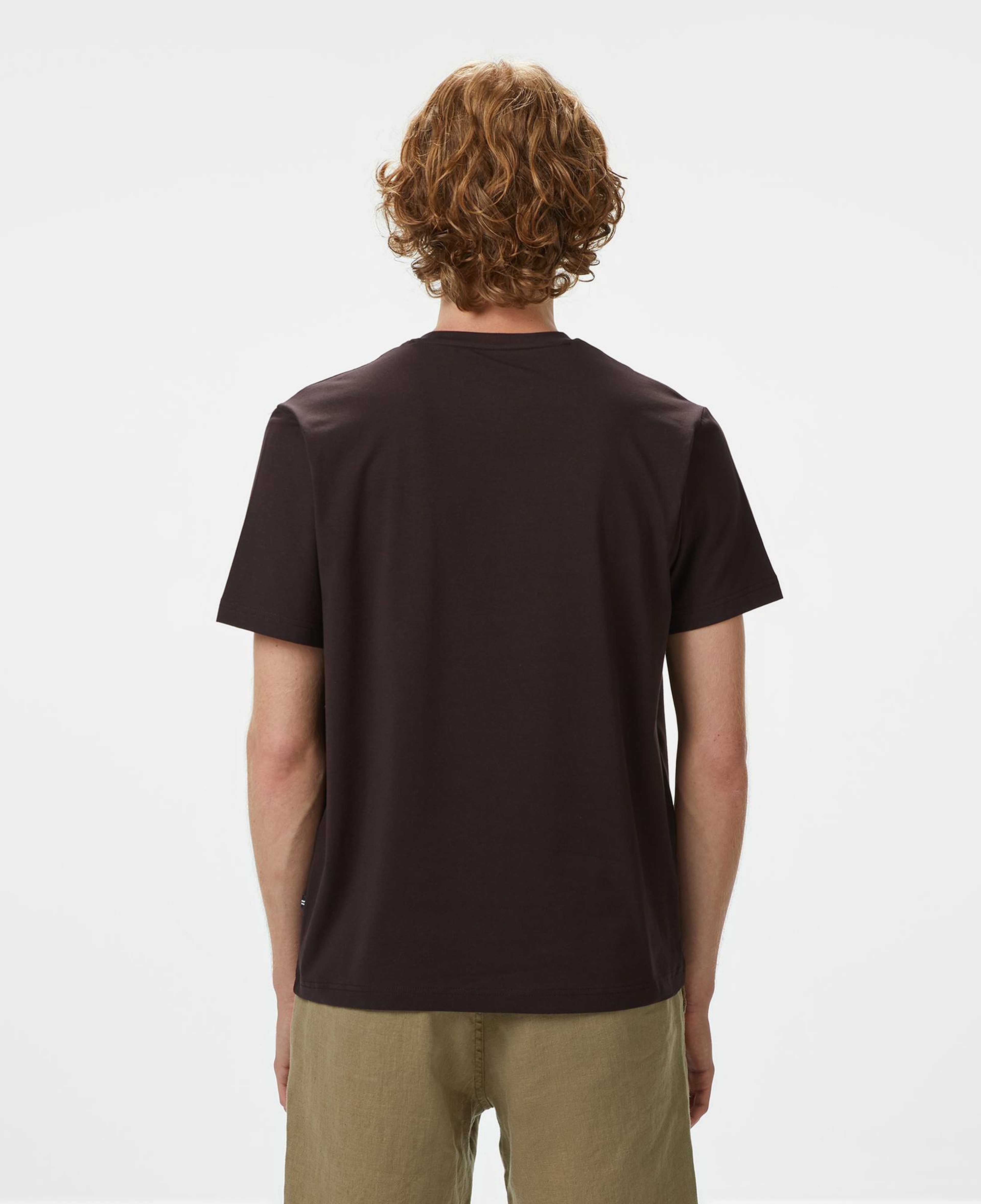 Nautica Erkek Kahverengi Classic Fit T-Shirt