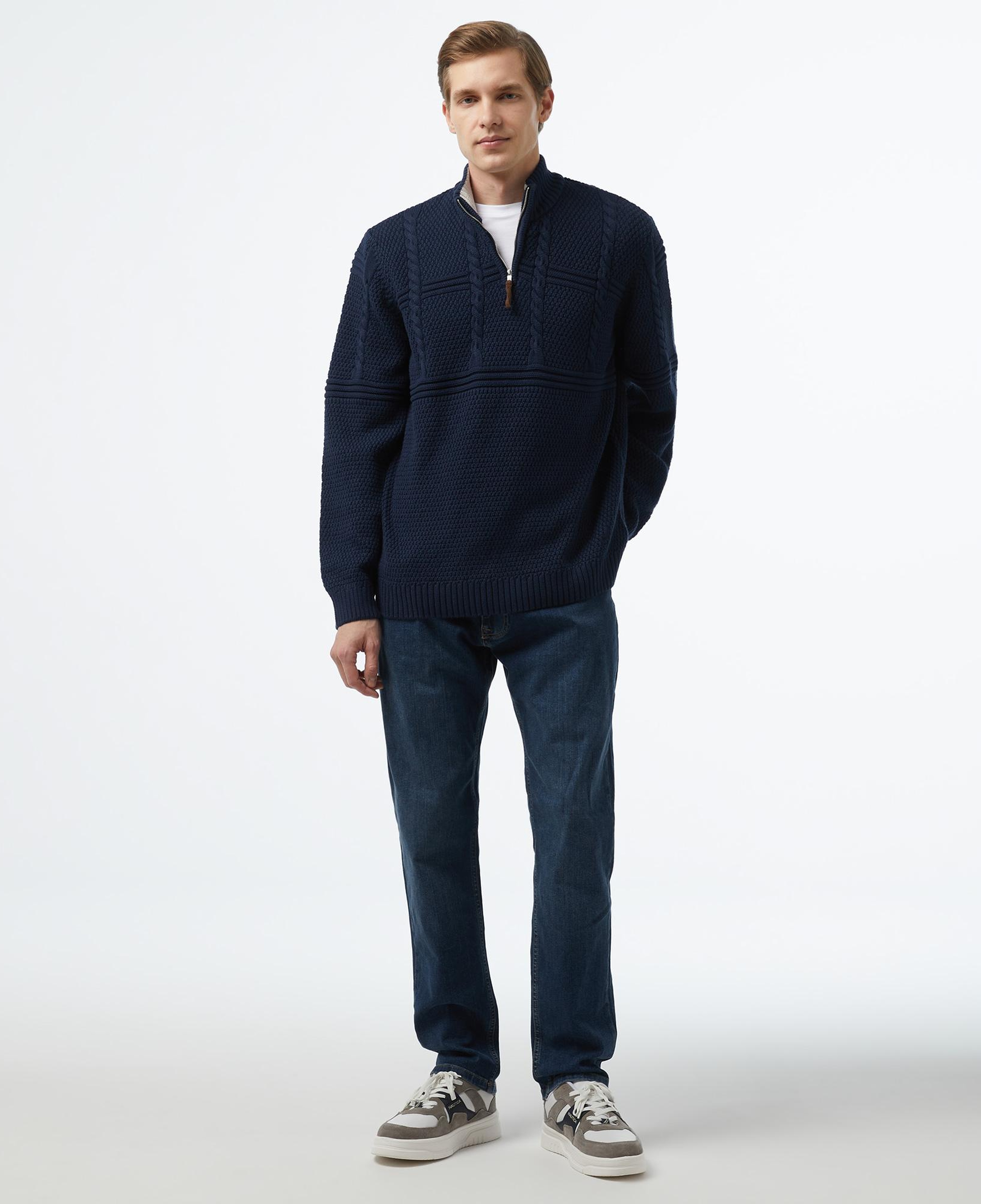 Nautica Erkek Lacivert Regular Fit Kazak