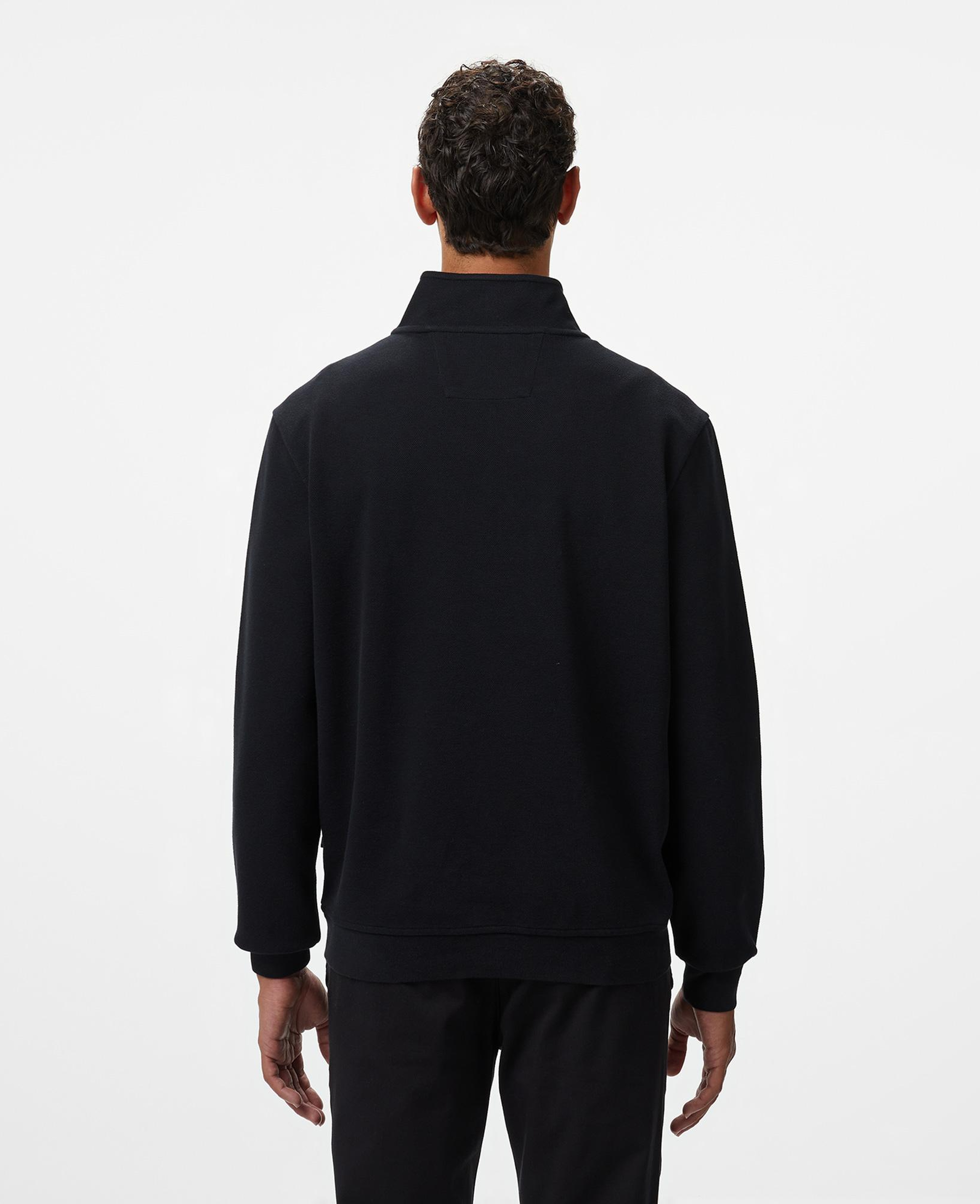 Nautica Erkek Siyah Regular Fit Sweatshirt