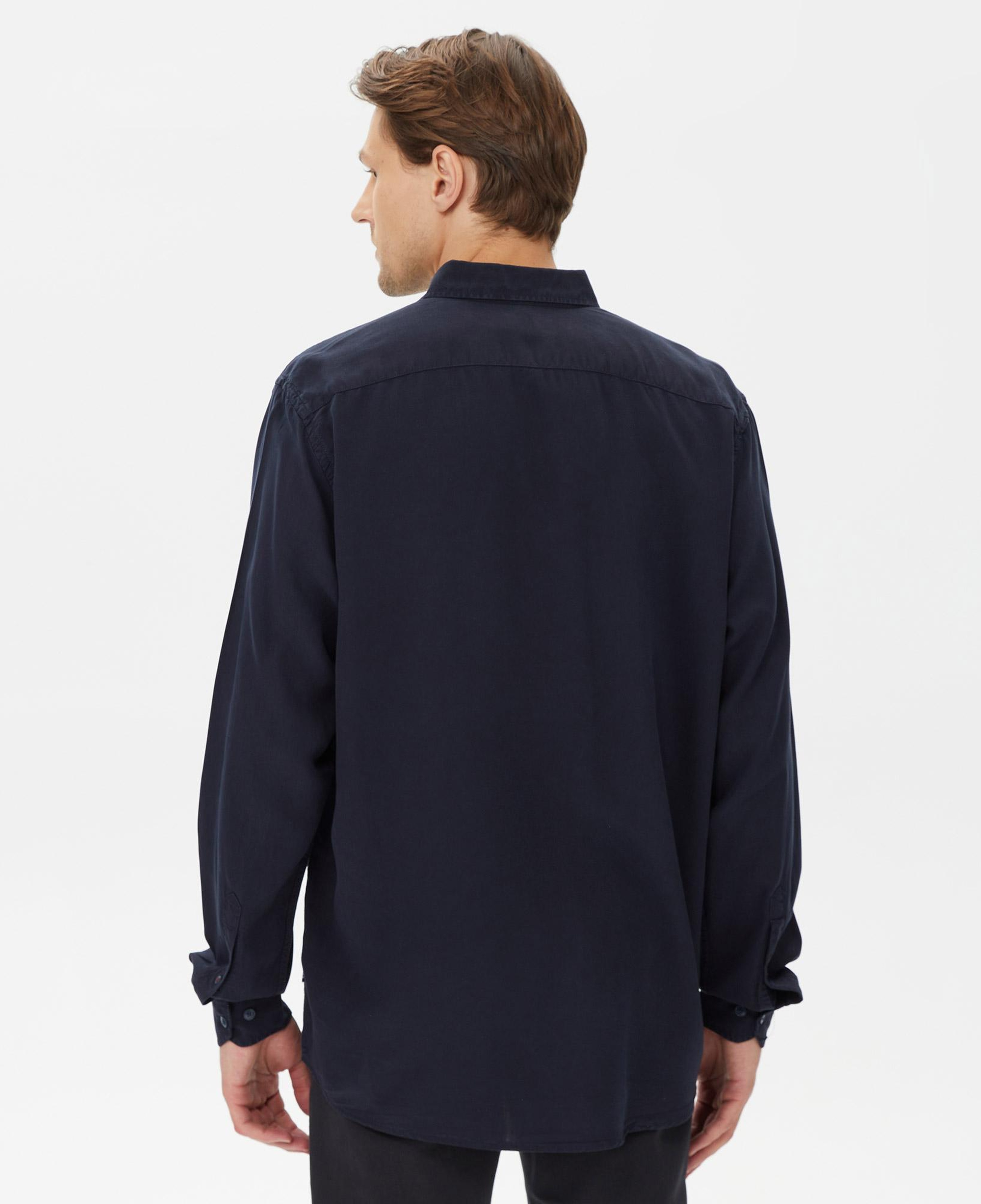 Nautica Erkek Lacivert Classic Fit Gömlek