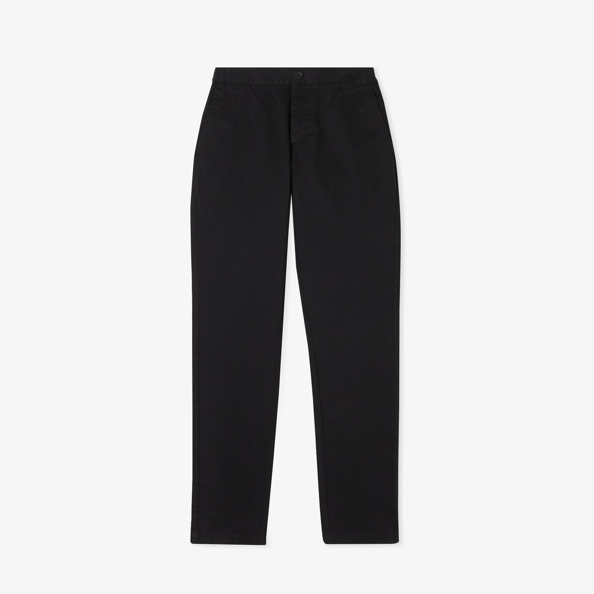 Lacoste Erkek Slim Fit Siyah Chino Pantolon