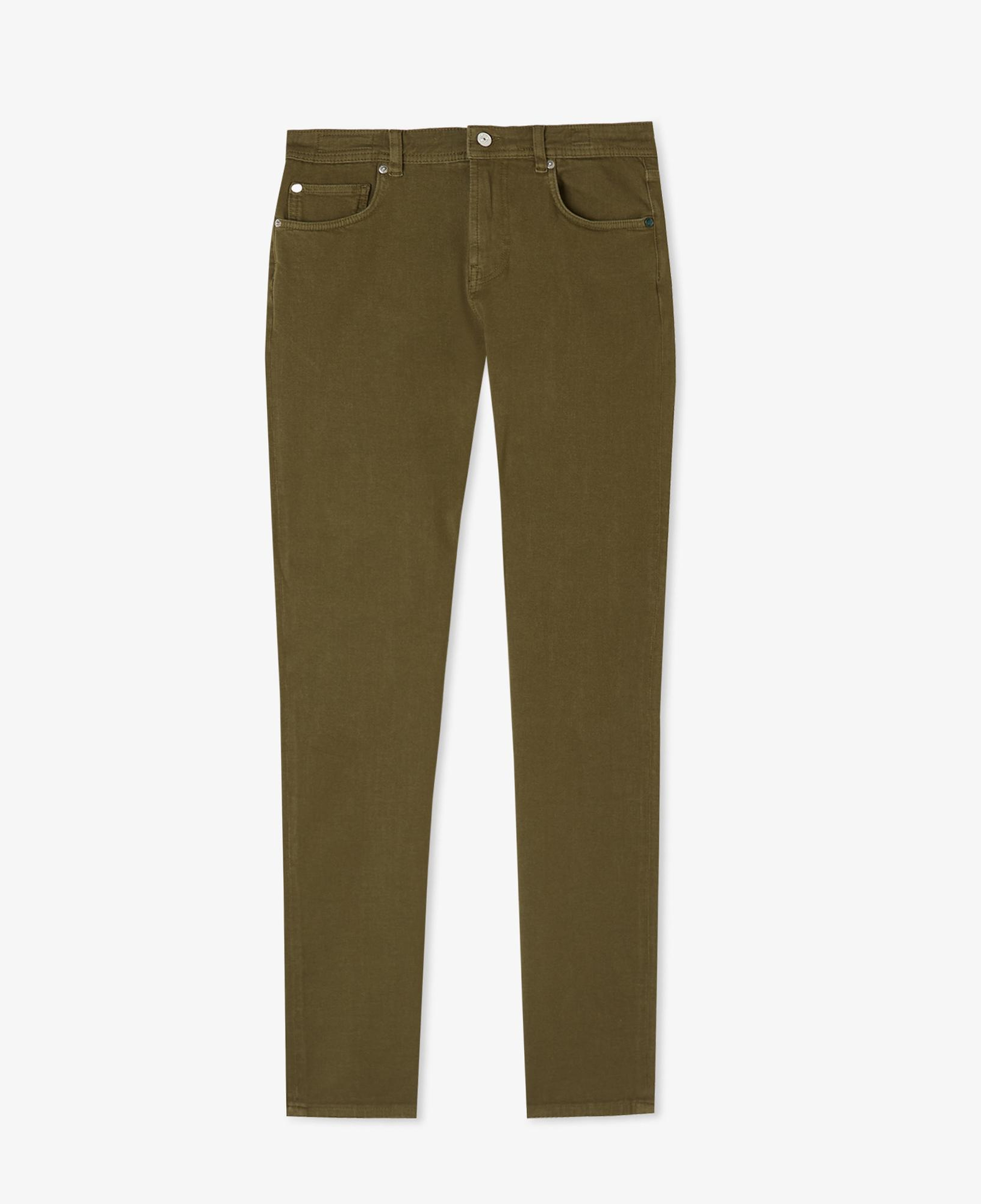 Lacoste Erkek Slim Fit Haki Jean Pantolon