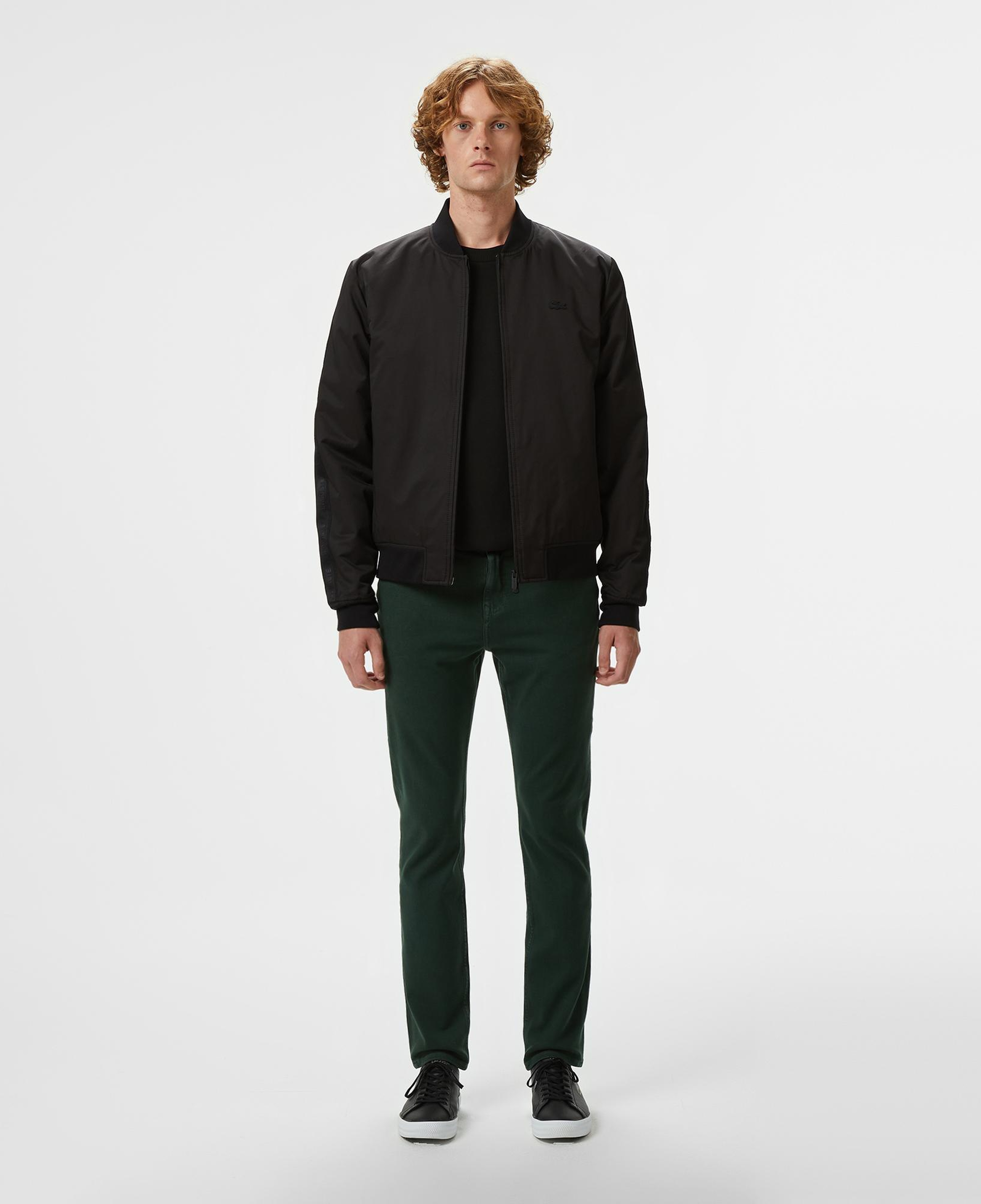 Lacoste Erkek Dik Yaka Siyah Bomber Ceket