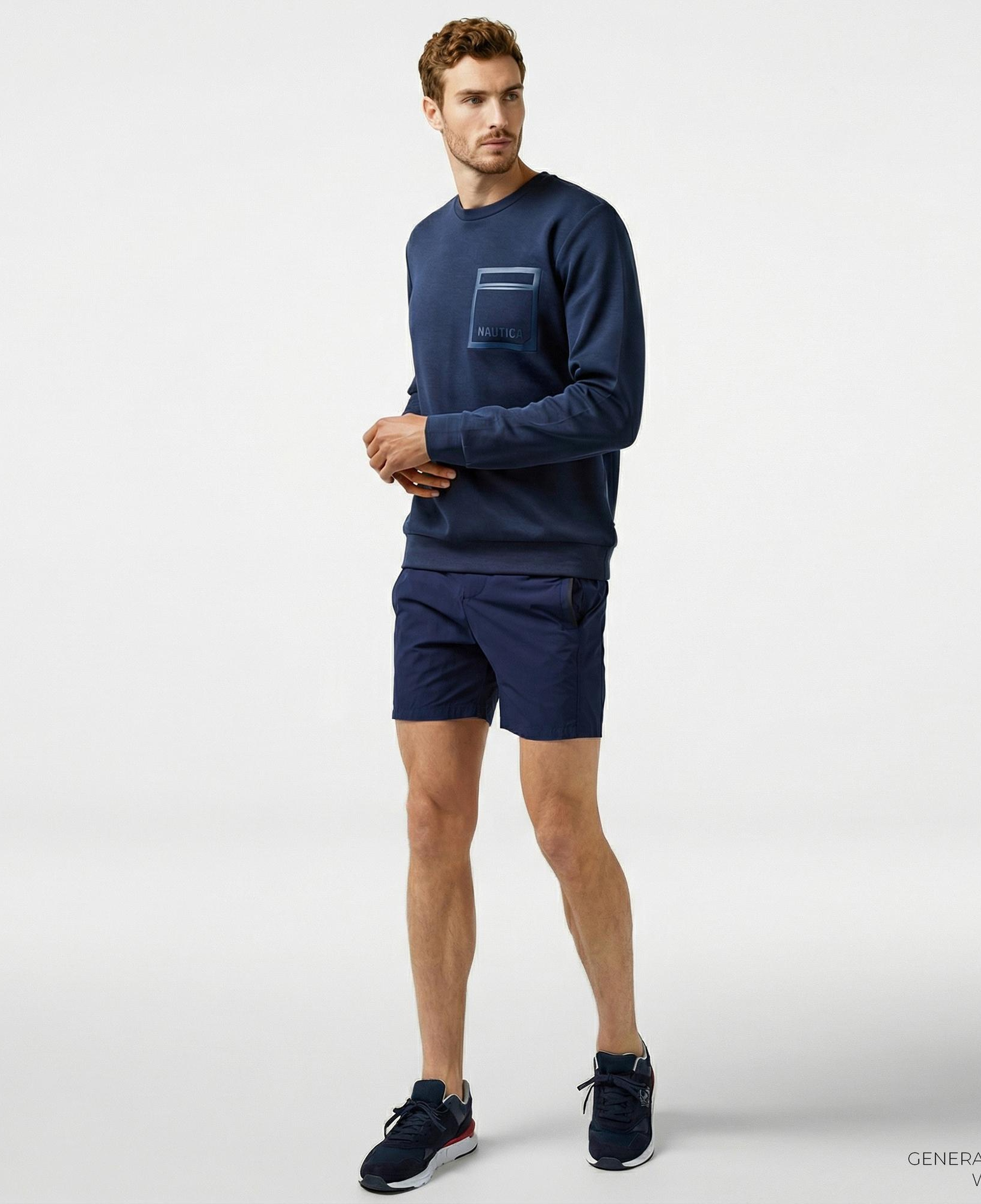 Nautica Erkek Lacivert Classic Fit Şort