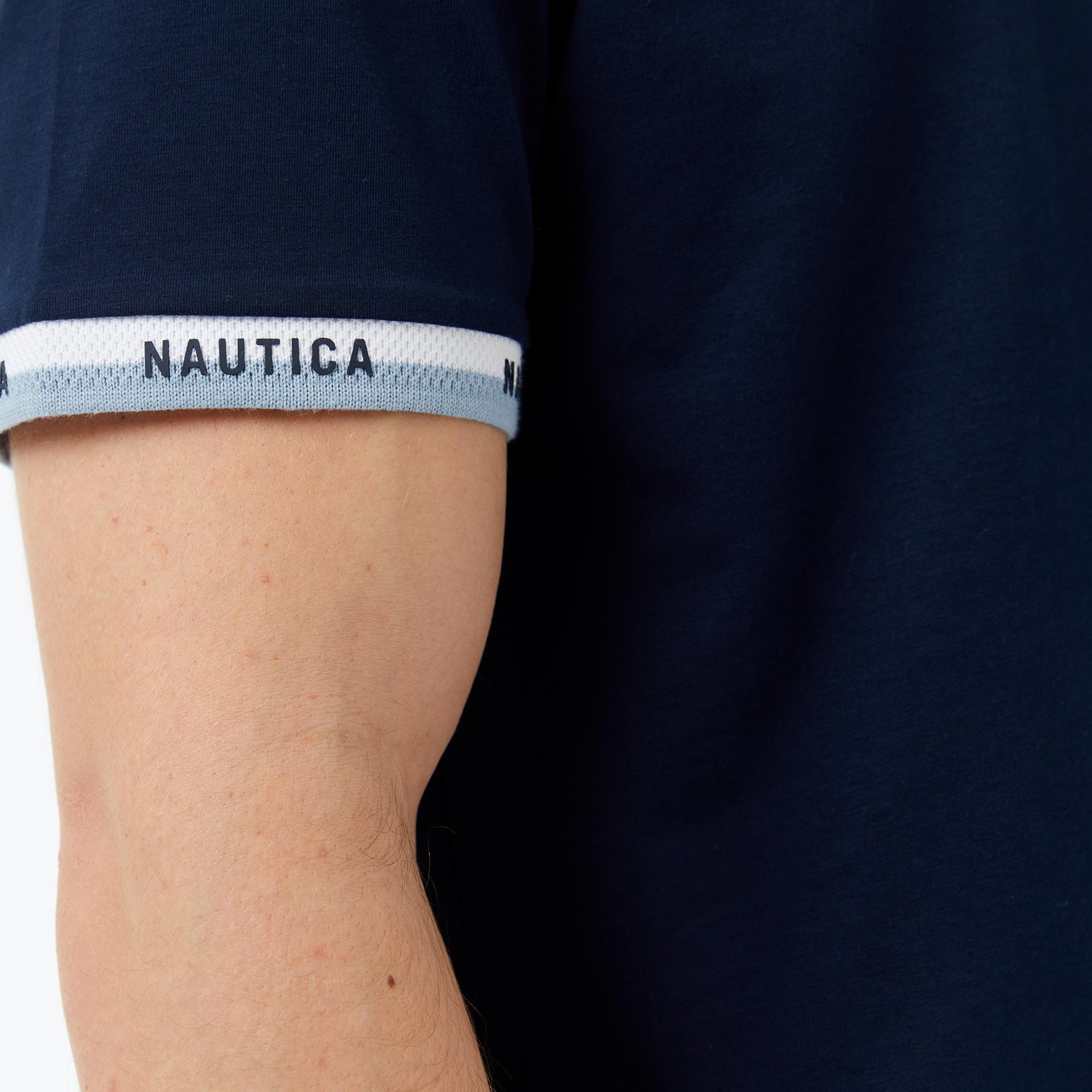 Nautica Erkek Lacivert Regular Fit T-Shirt