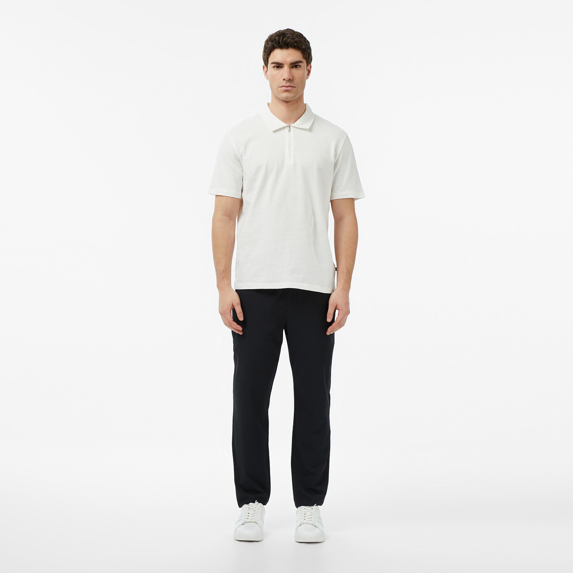 Nautica Erkek Siyah Slim Fit Teknik Pantolon