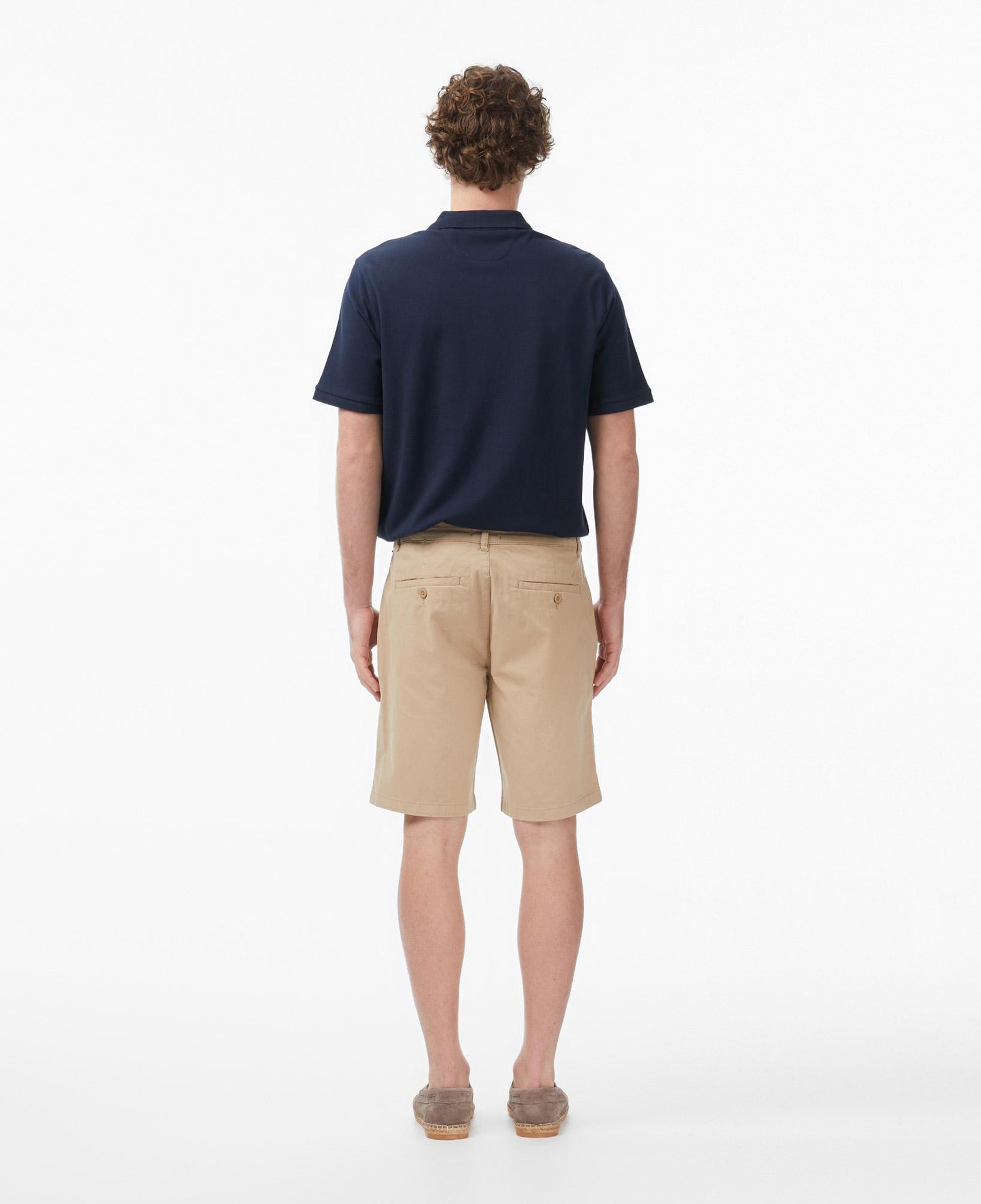 Nautica Erkek Bej Regular Fit Chino Şort