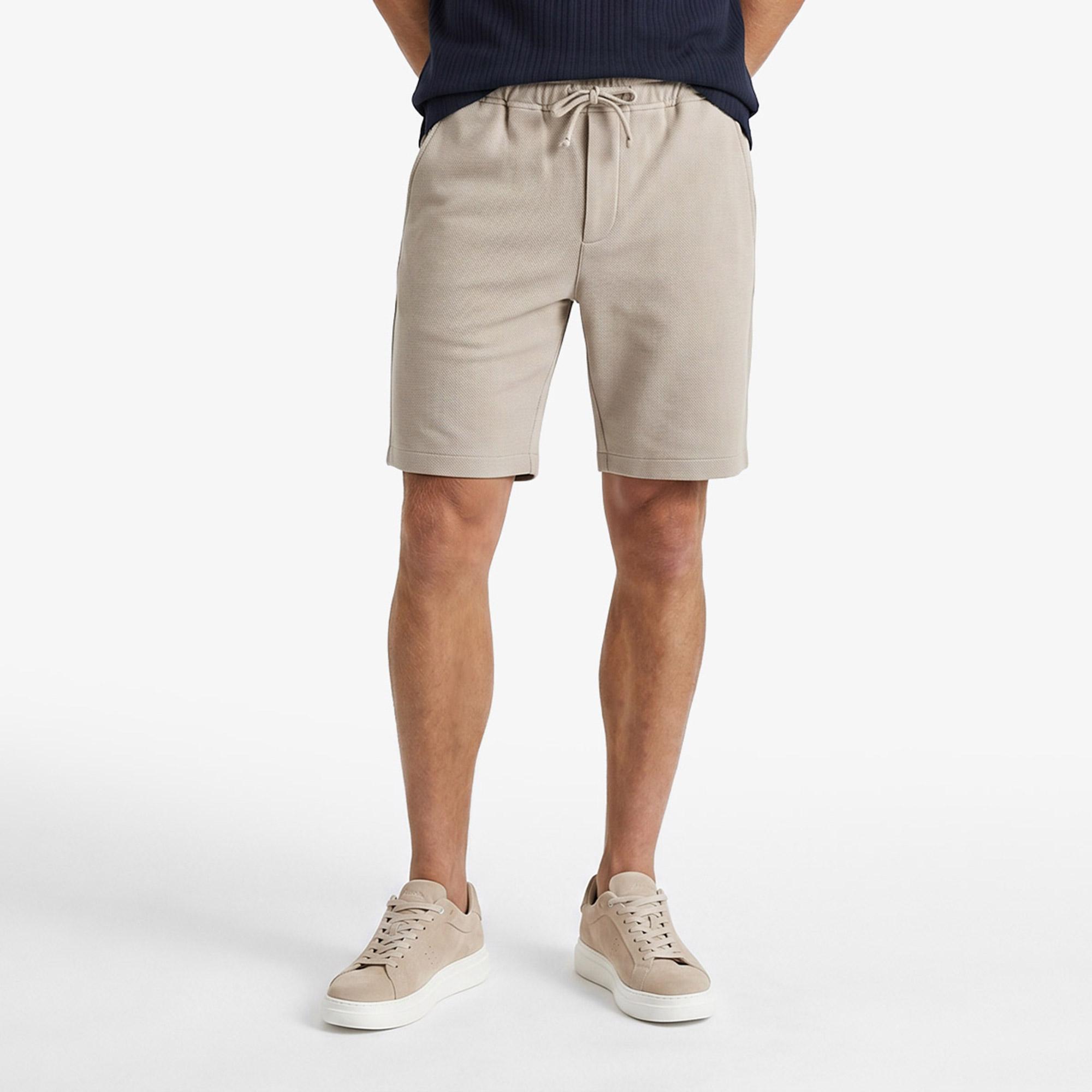 Nautica Erkek Bej Regular Fit Şort