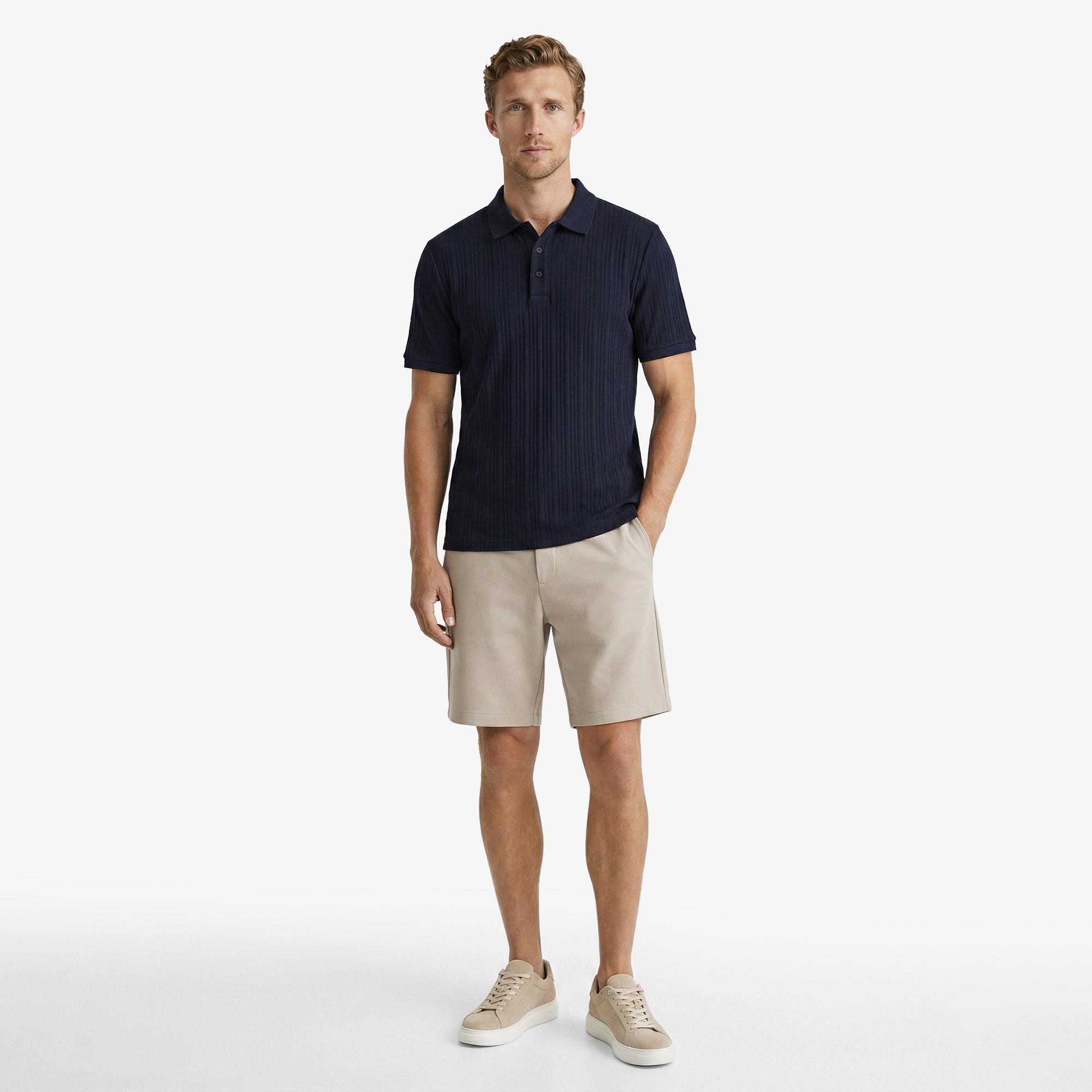 Nautica Erkek Bej Regular Fit Şort
