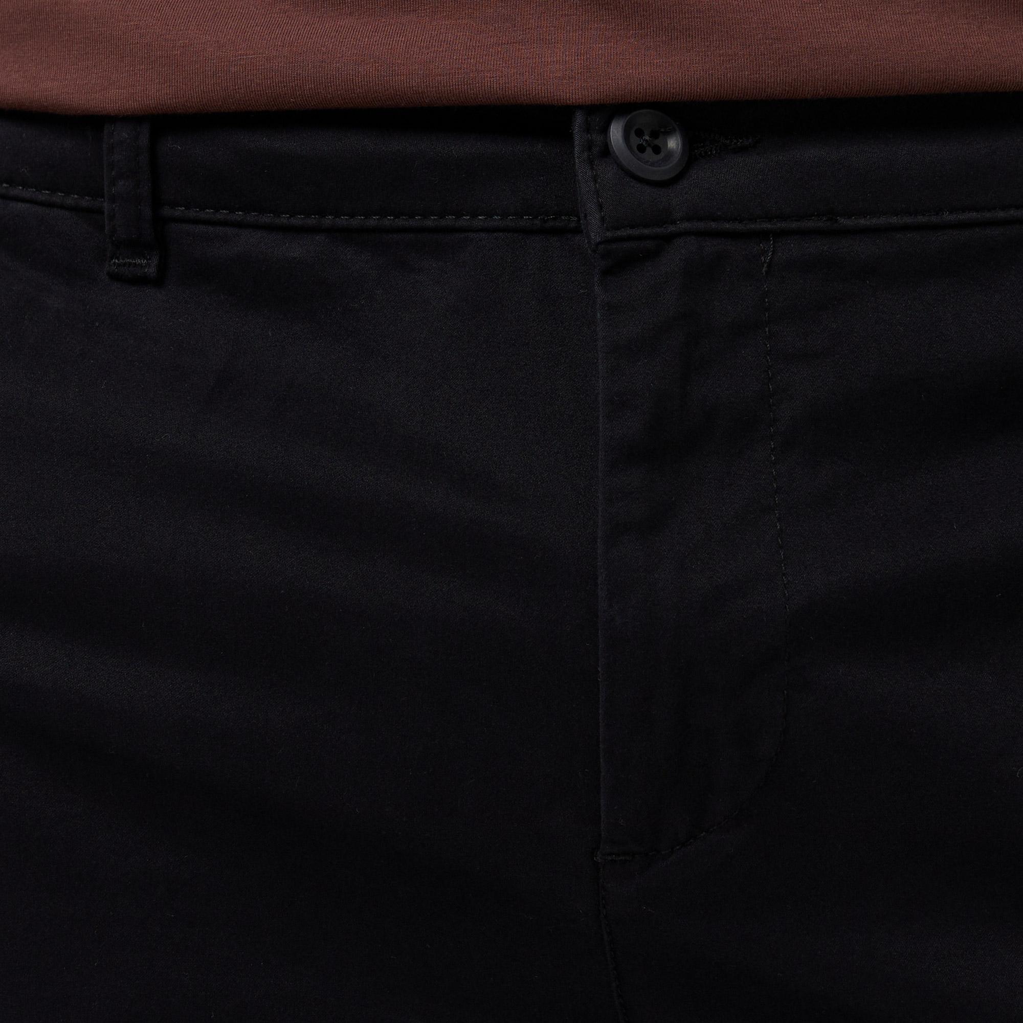 Nautica Erkek Siyah Regular Fit Chino Şort