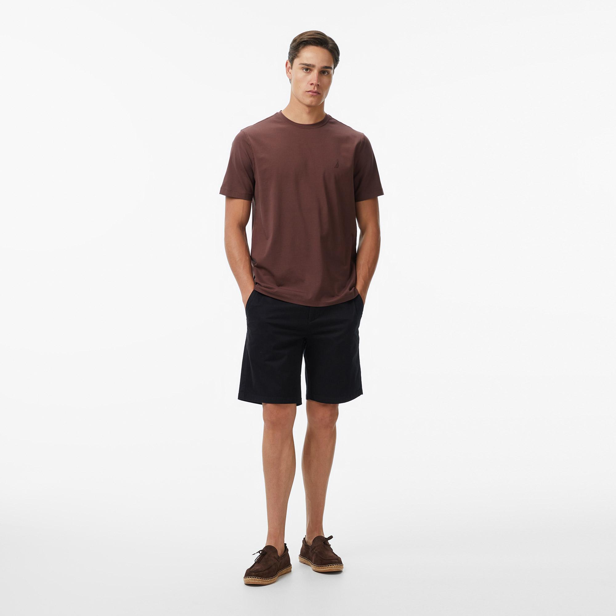Nautica Erkek Siyah Regular Fit Chino Şort