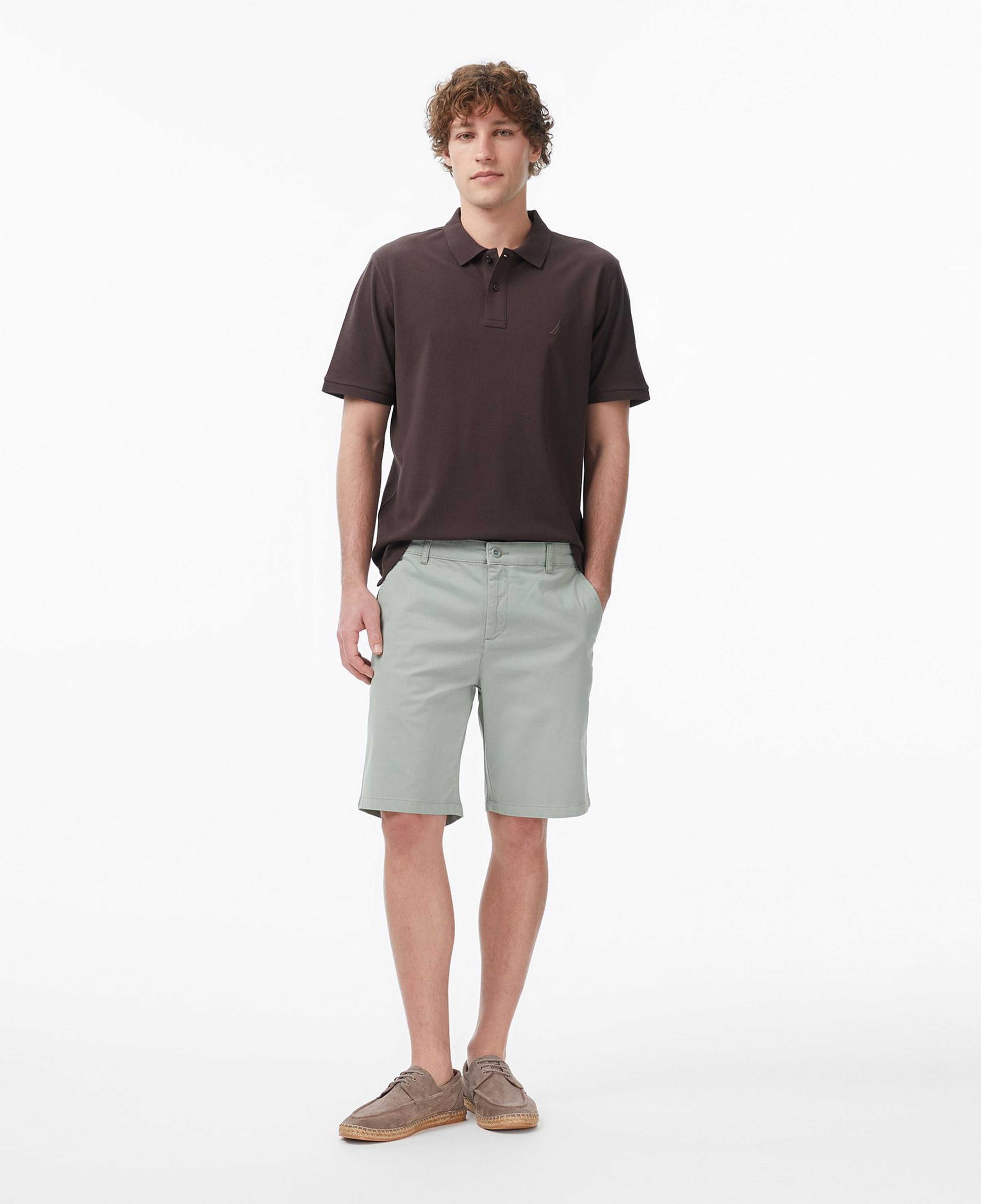 Nautica Erkek Yeşil Regular Fit Chino Şort