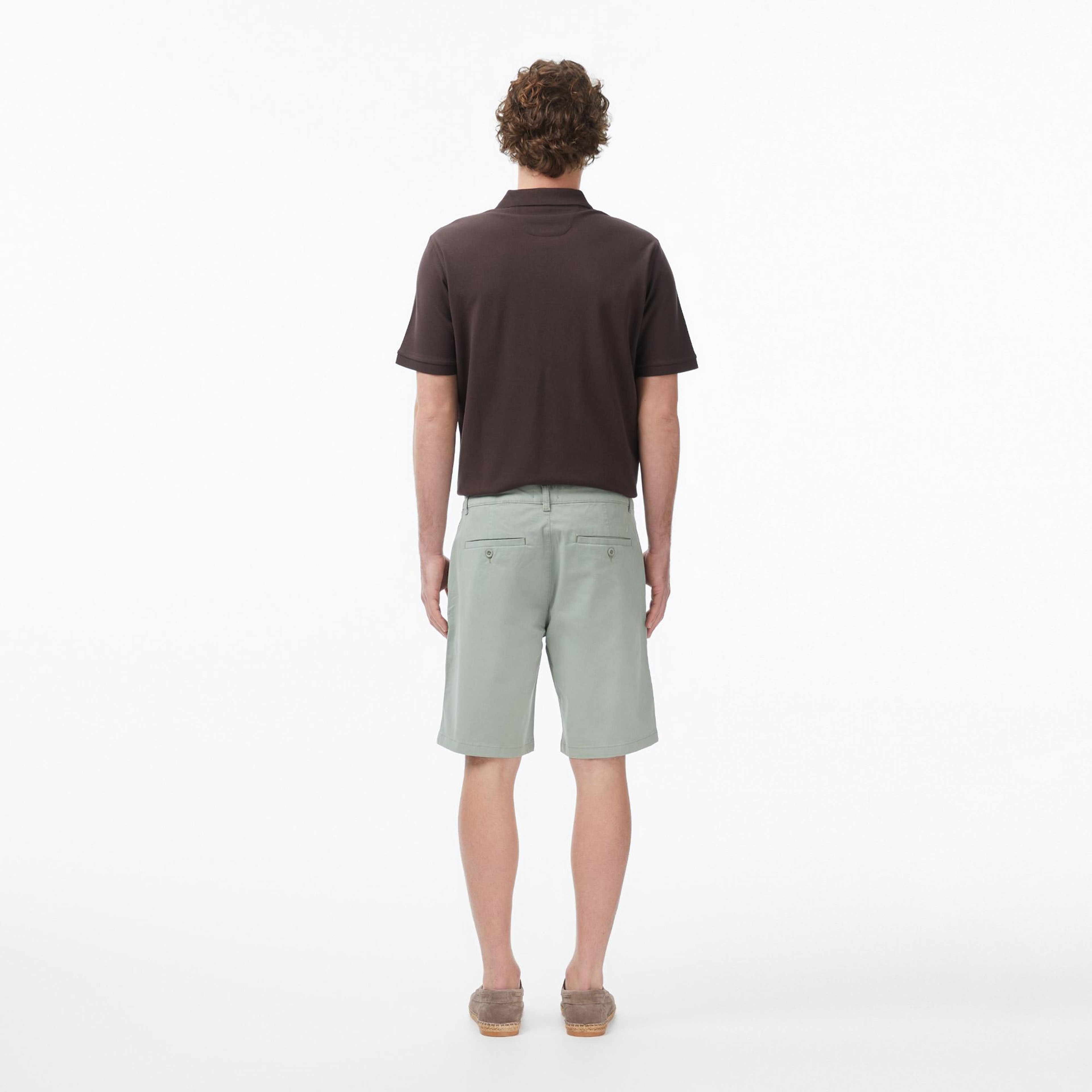 Nautica Erkek Yeşil Regular Fit Chino Şort