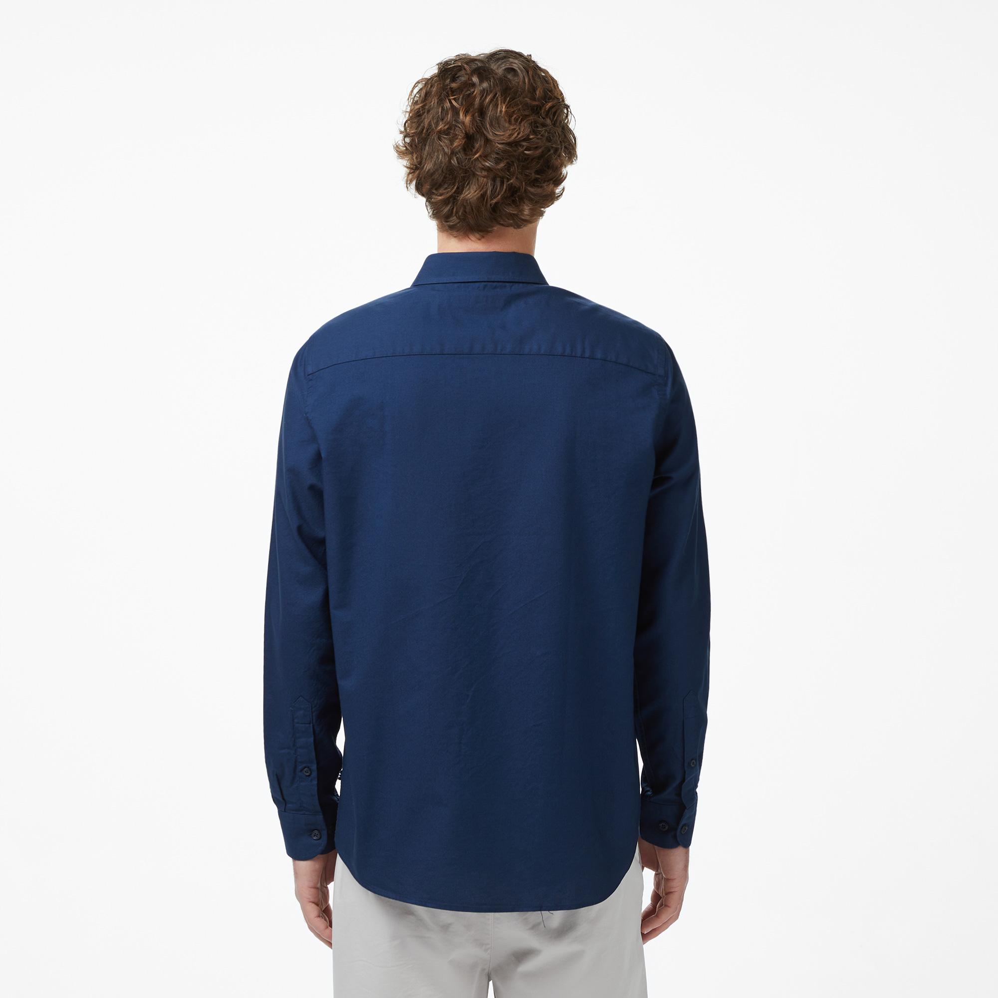 Nautica Erkek Lacivert Regular Fit Gömlek