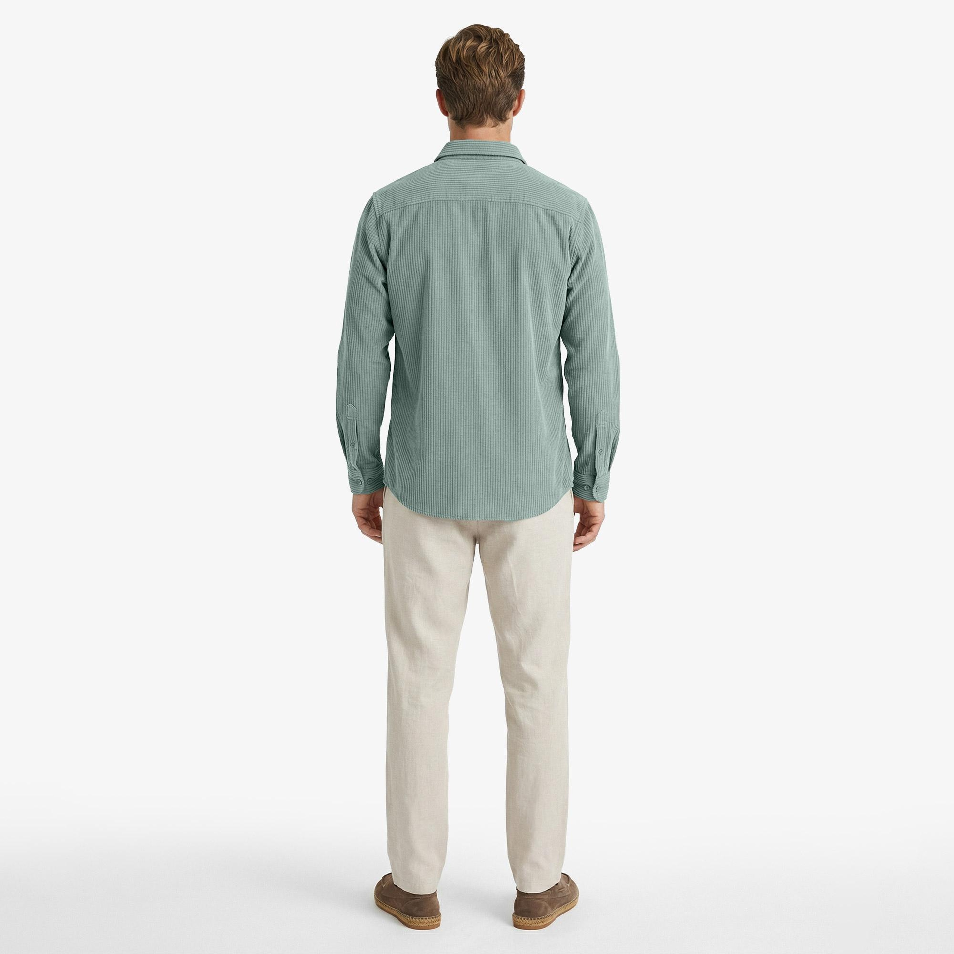 Nautica Erkek Yeşil Regular Fit Gömlek