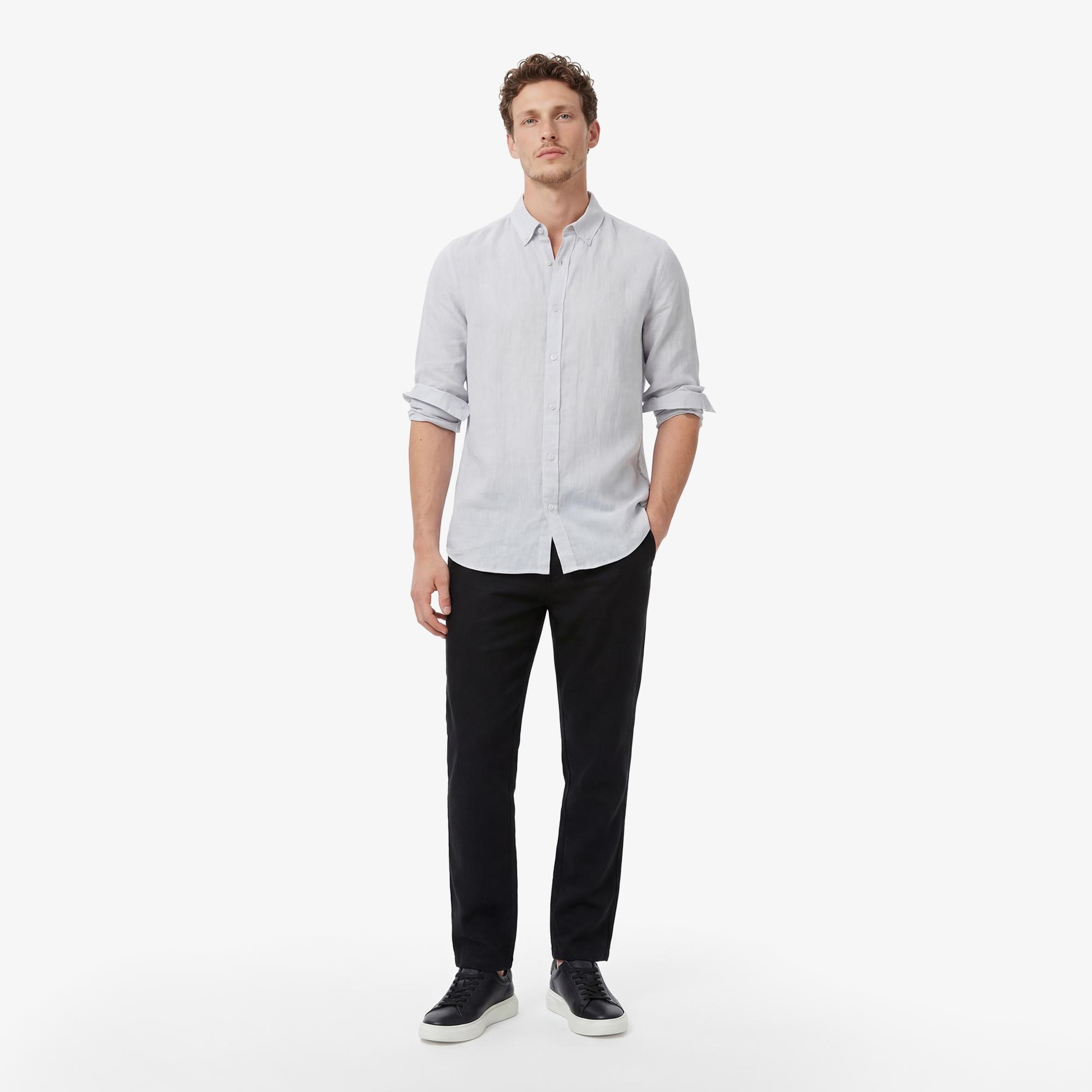 Nautica Erkek Siyah Regular Fit Pantolon