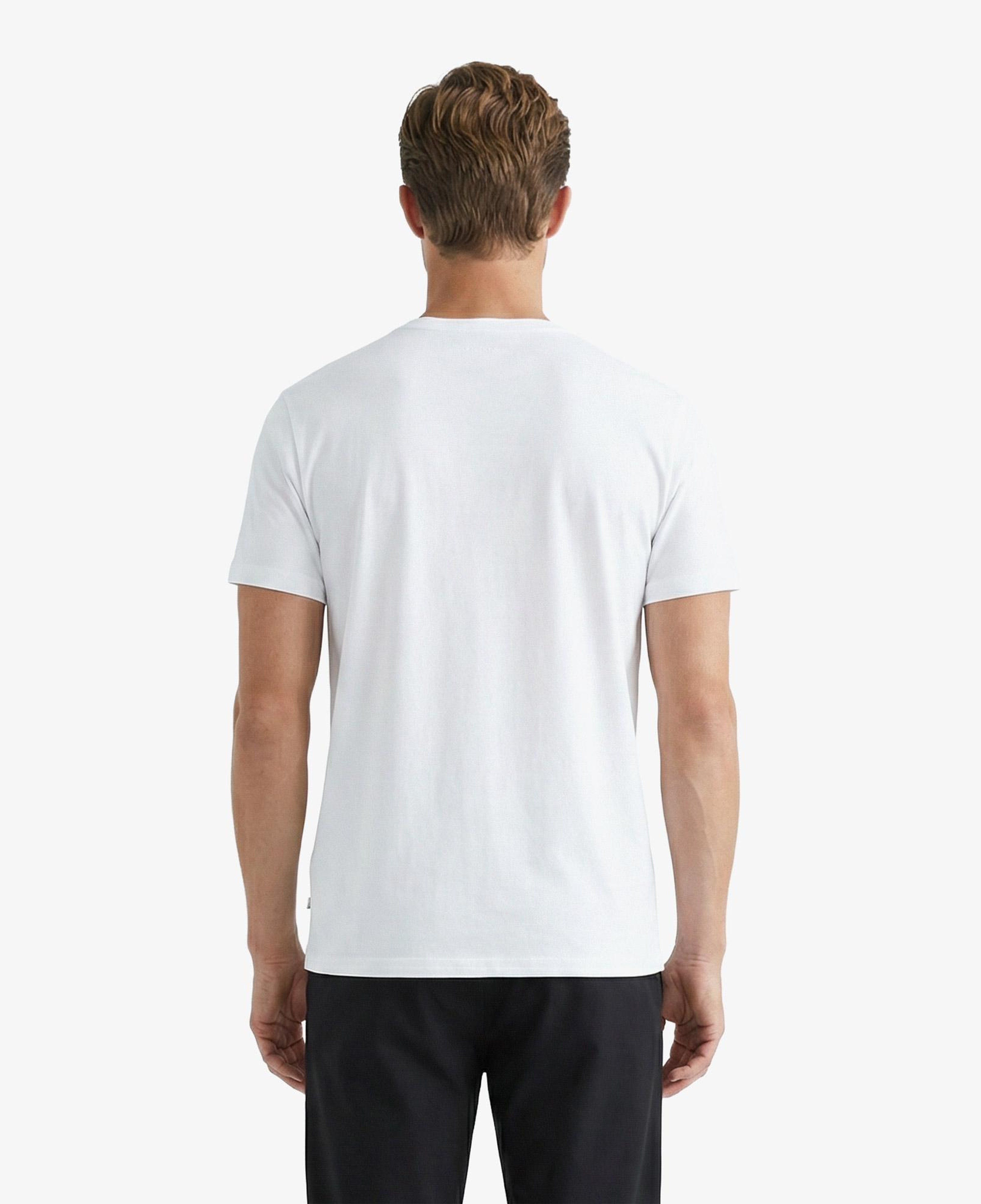 Nautica Erkek Beyaz Regular Fit T-Shirt