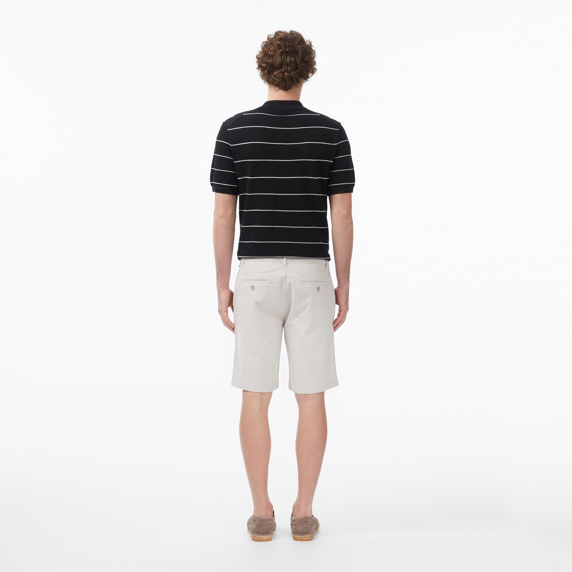 Nautica Erkek Gri Regular Fit Chino Şort