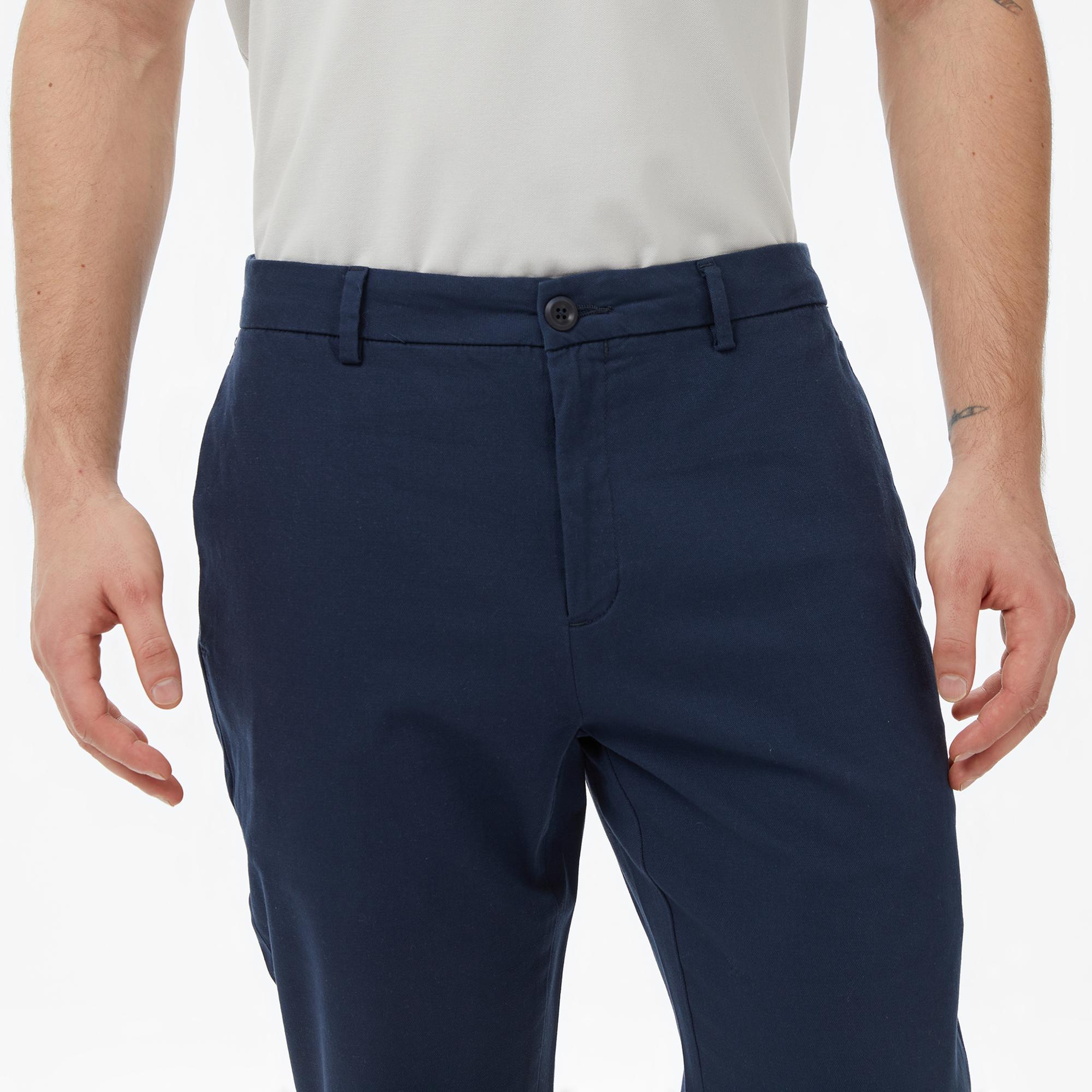 Nautica Erkek Lacivert Tapered Pantolon