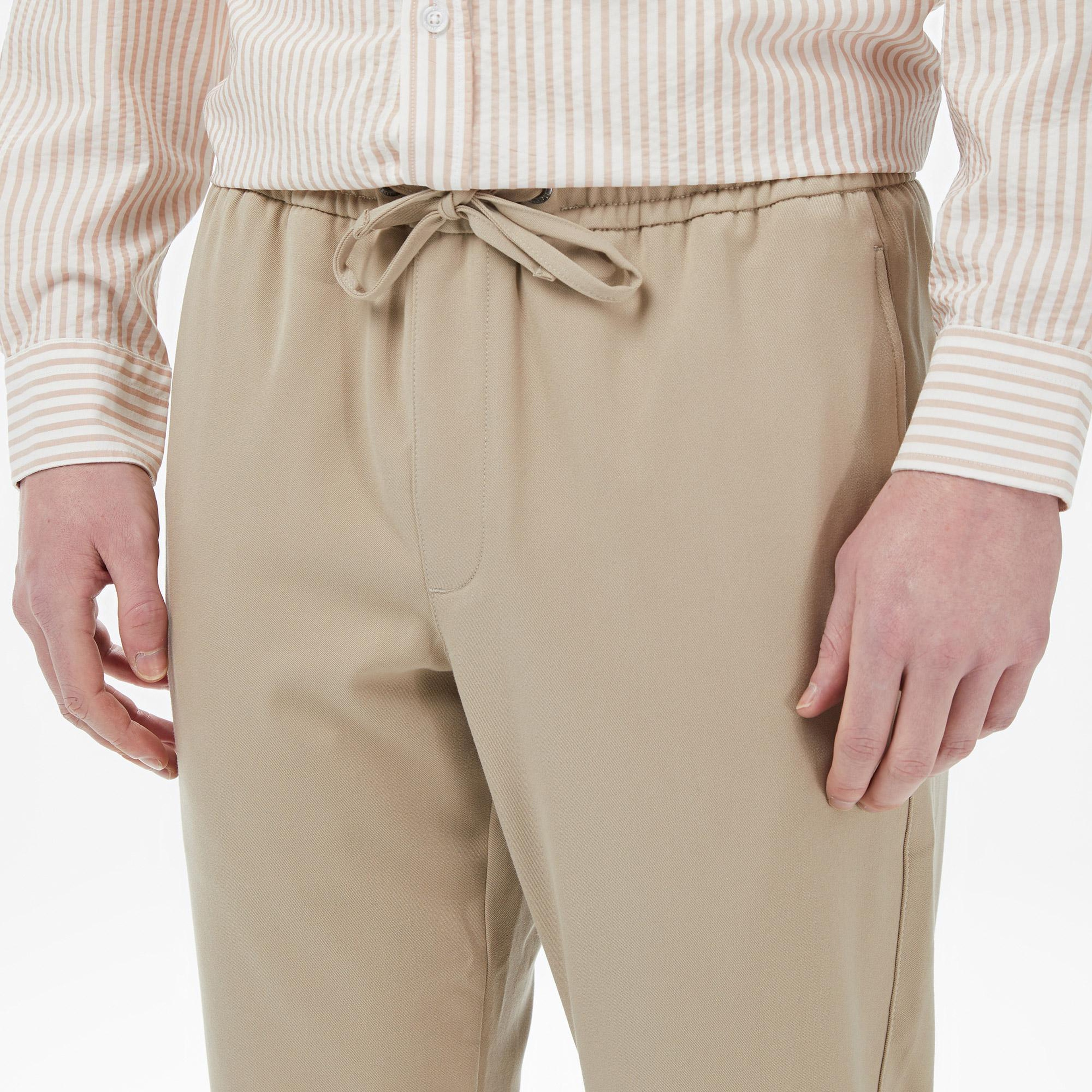 Nautica Erkek Bej Slim Fit Pantolon