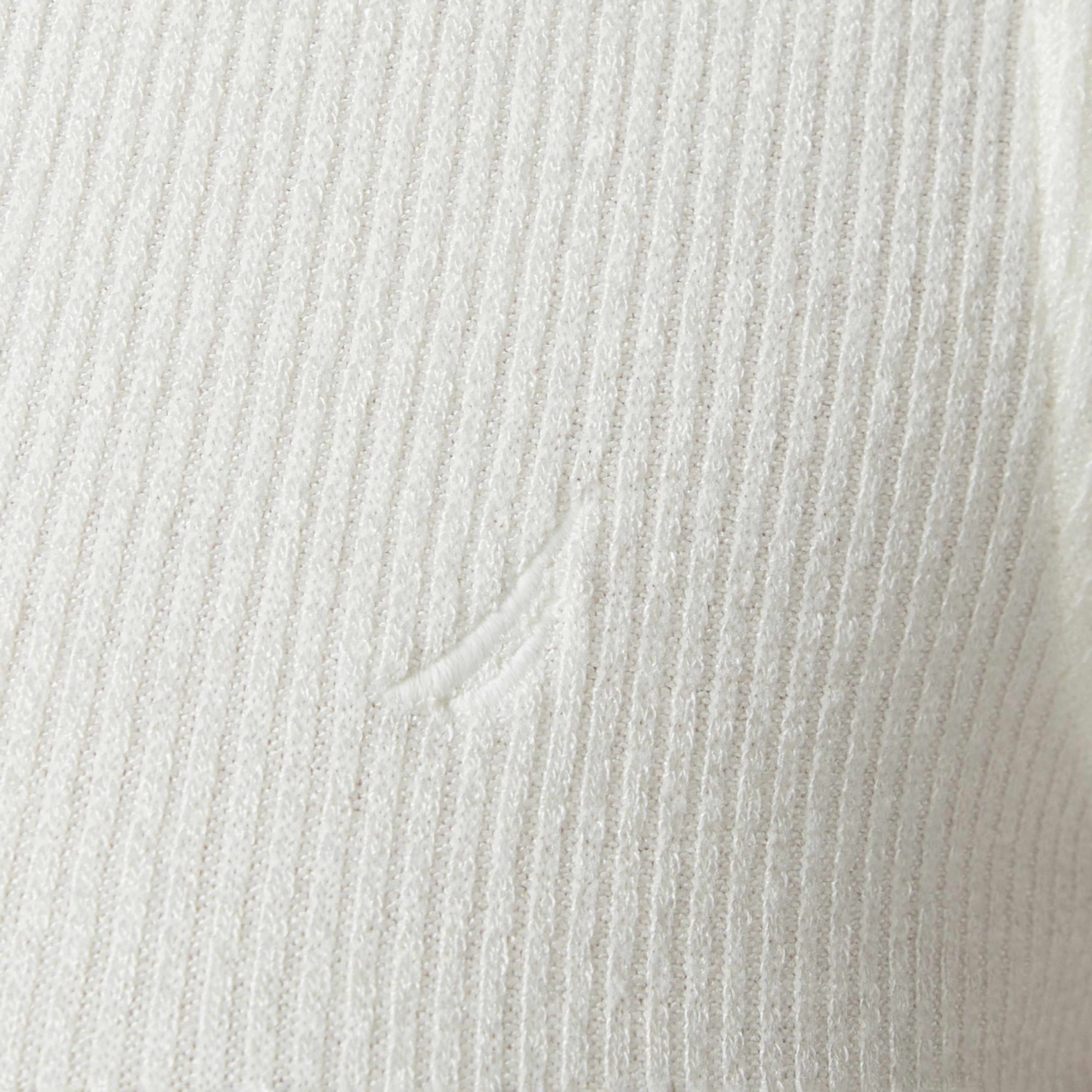 Nautica Kadın Krem Regular Fit Kolsuz Polo Yaka T-Shirt