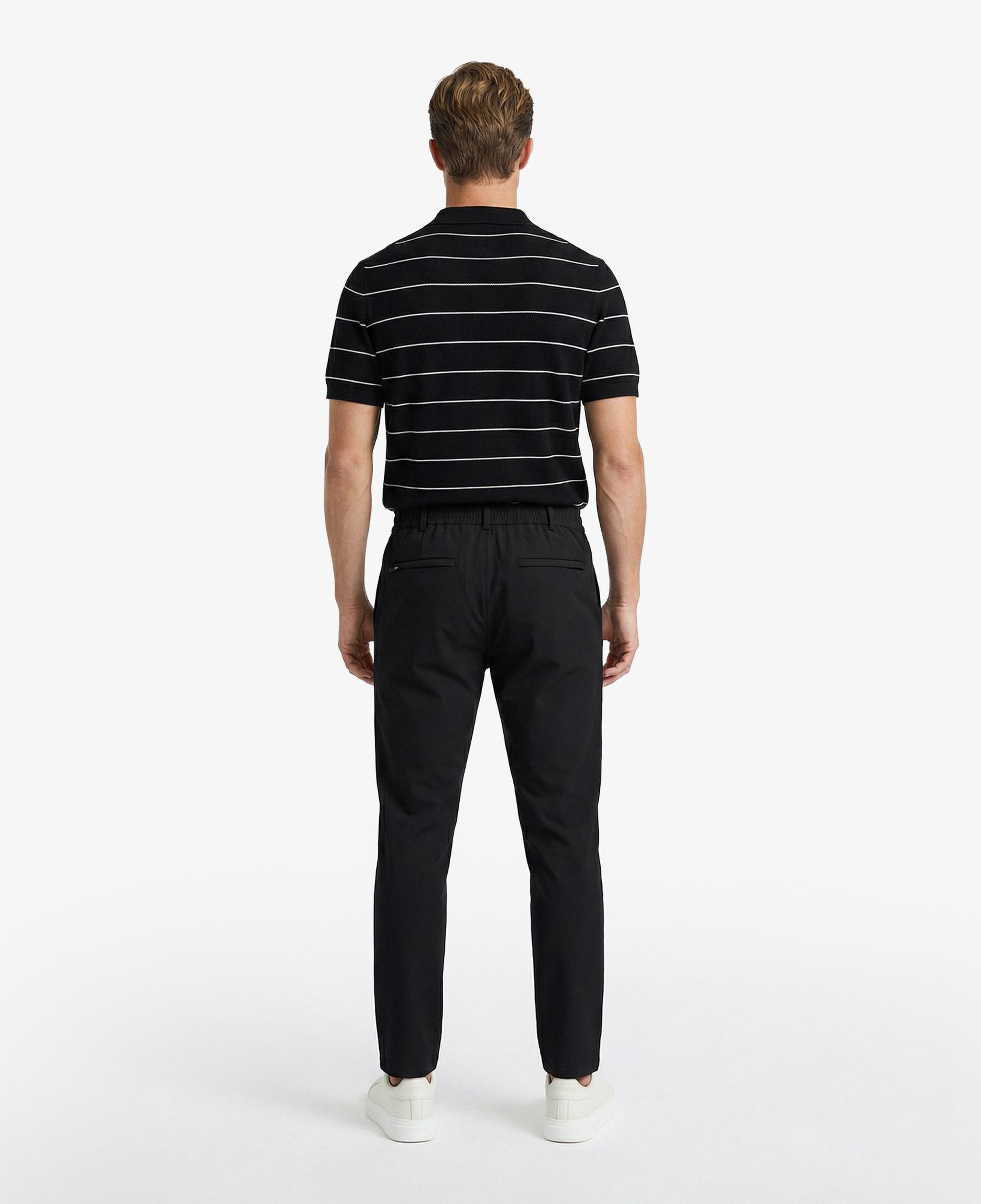 Nautica Erkek Siyah Slim Fit Su İtici Pantolon