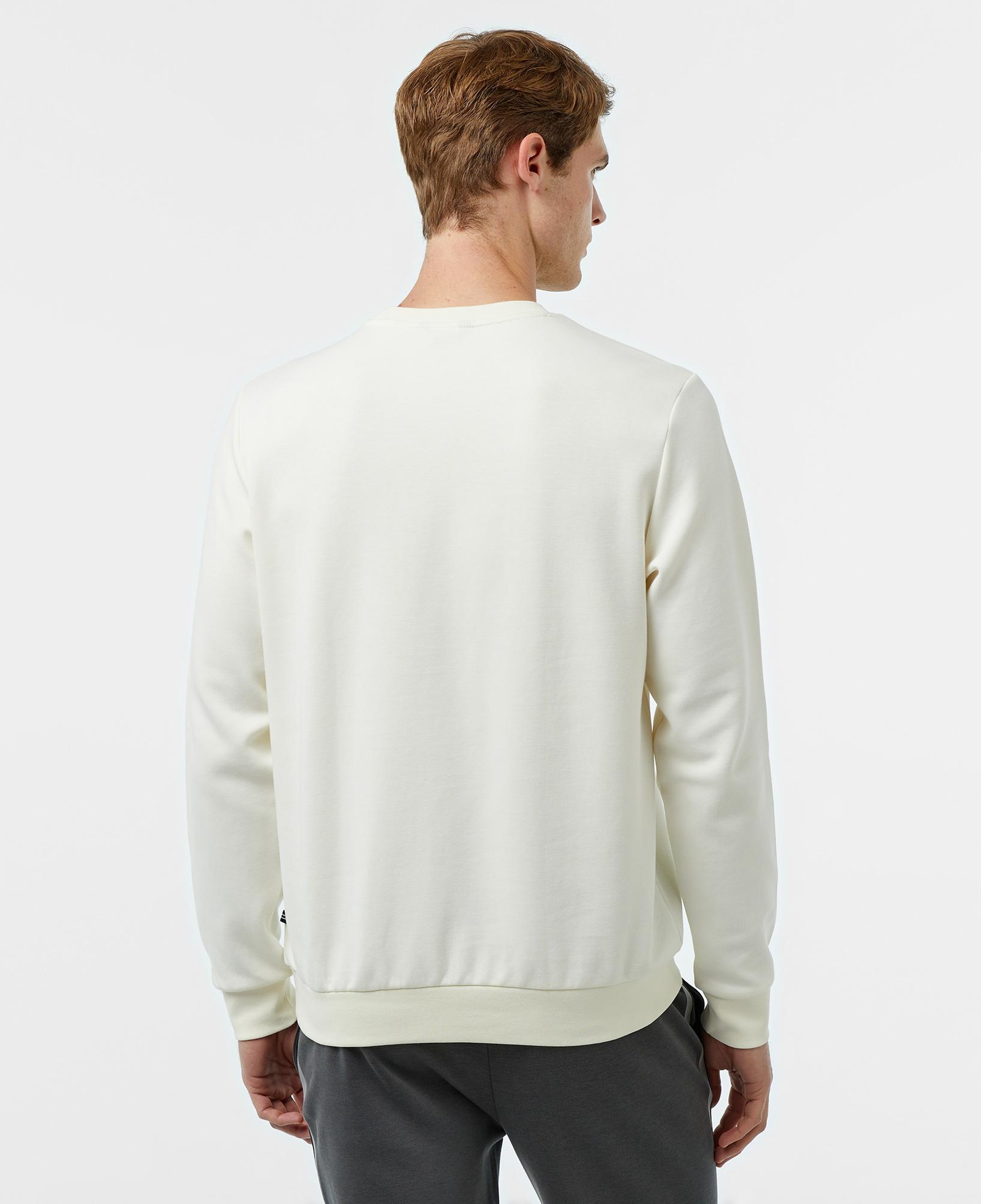 Nautica Erkek Beyaz Regular Fit Sweatshirt