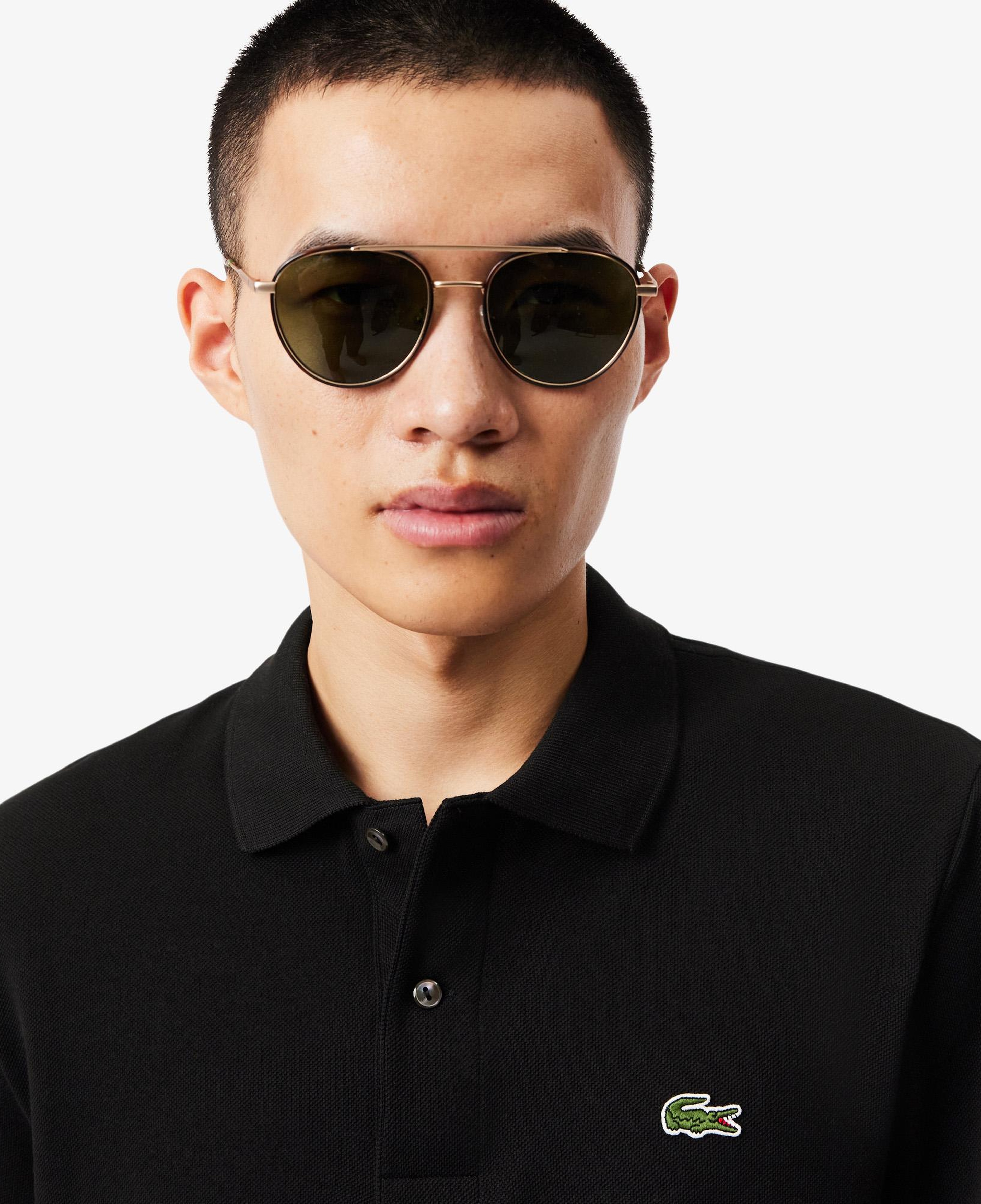 Lacoste Erkek Classic Fit Uzun Kollu Siyah Polo