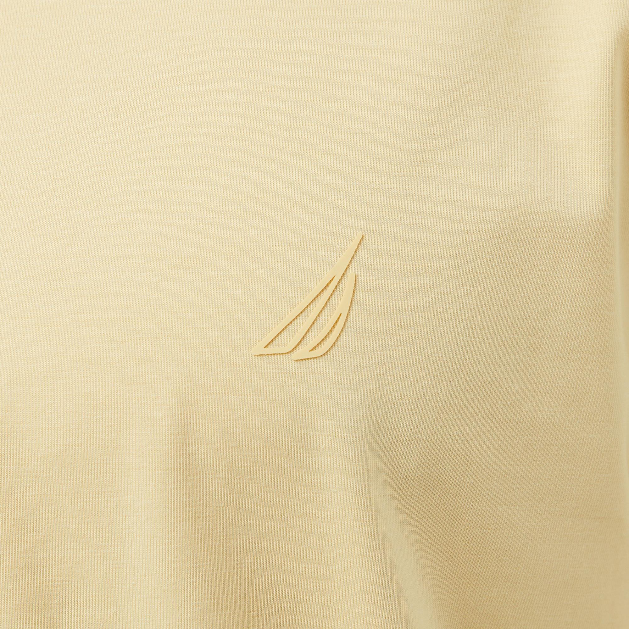Nautica Erkek Sarı Regular Fit T-Shirt