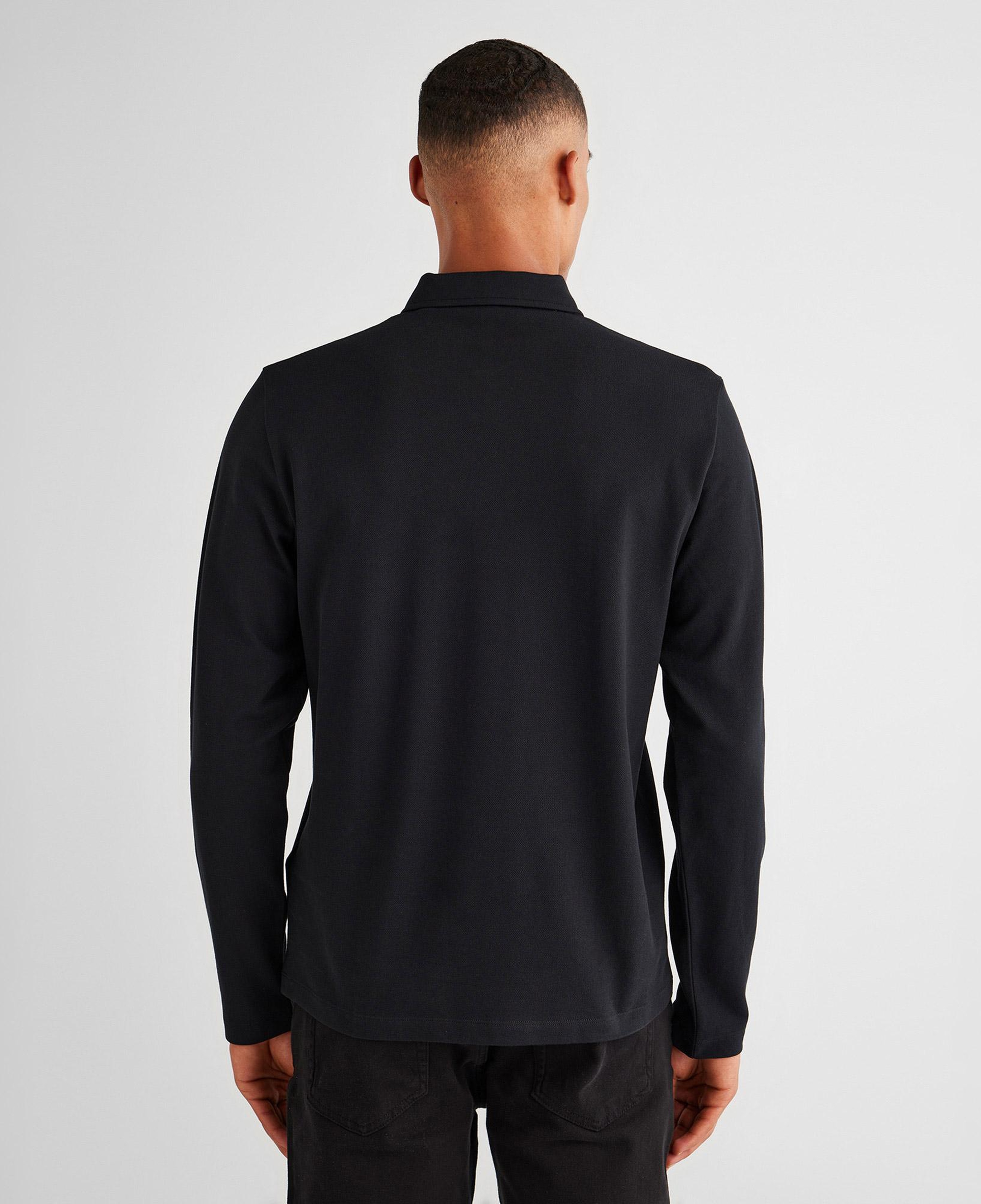 GANT Erkek Siyah Slim Fit Polo