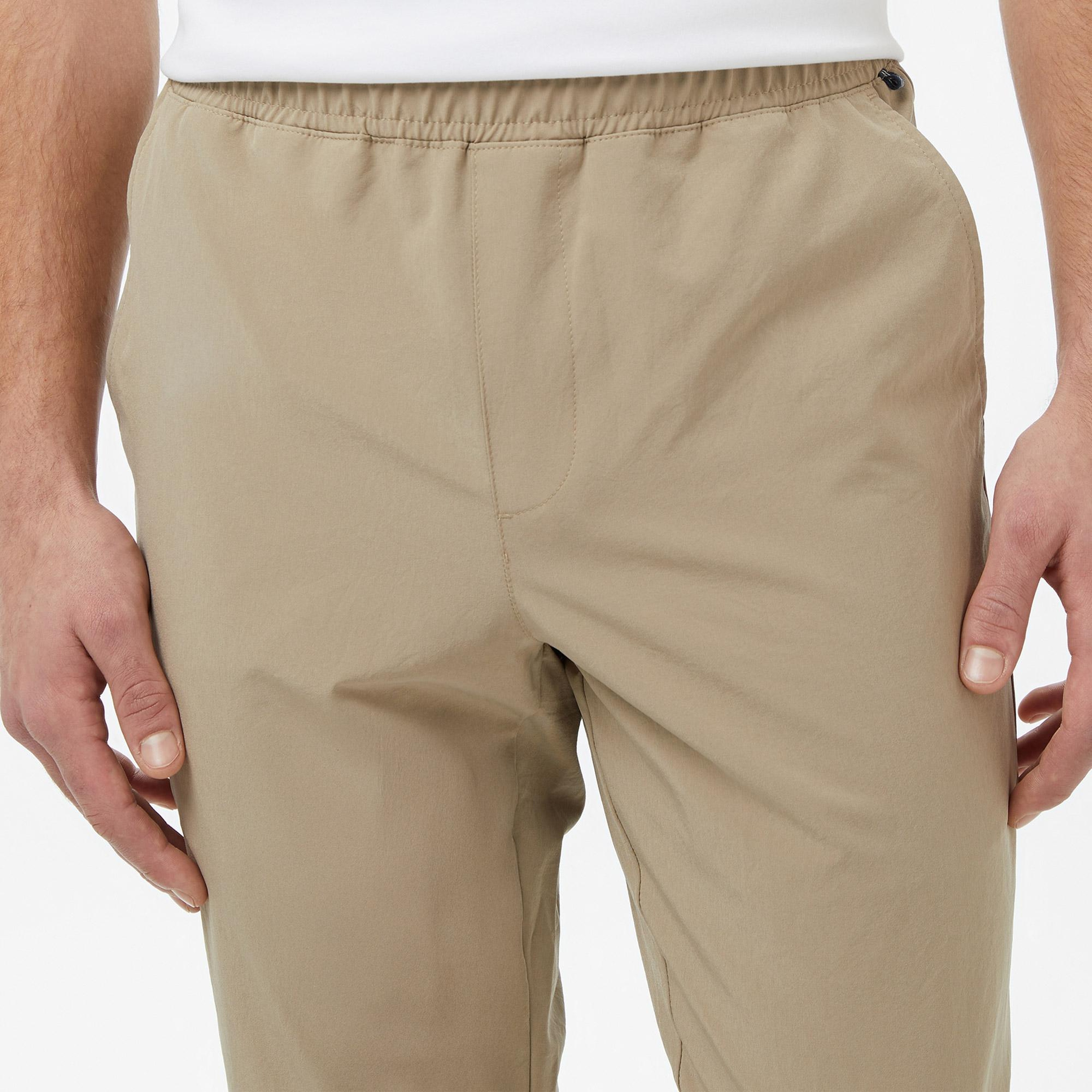 Nautica Erkek Bej Slim Fit Teknik Pantolon