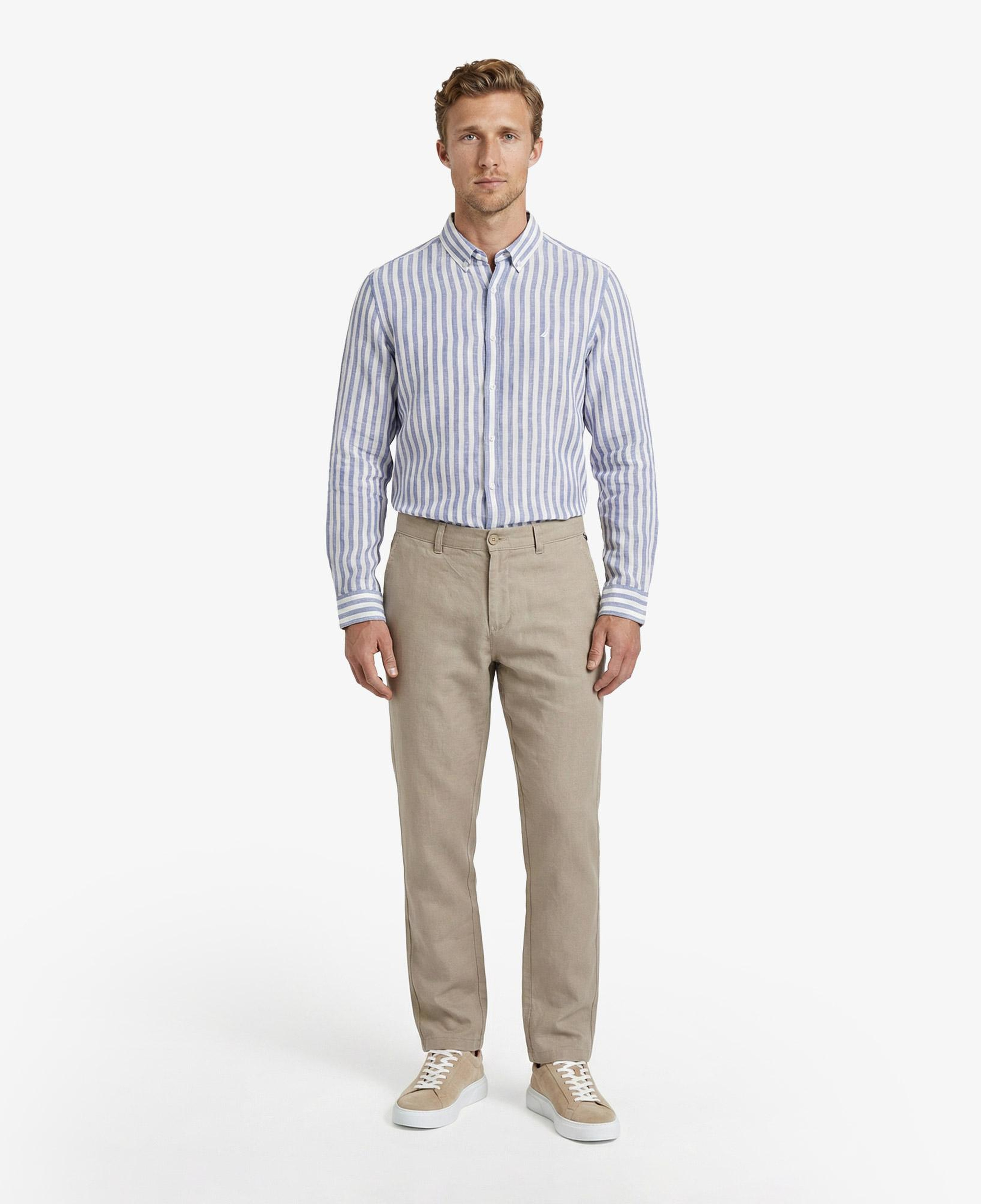 Nautica Erkek Kahverengi Regular Fit Pantolon