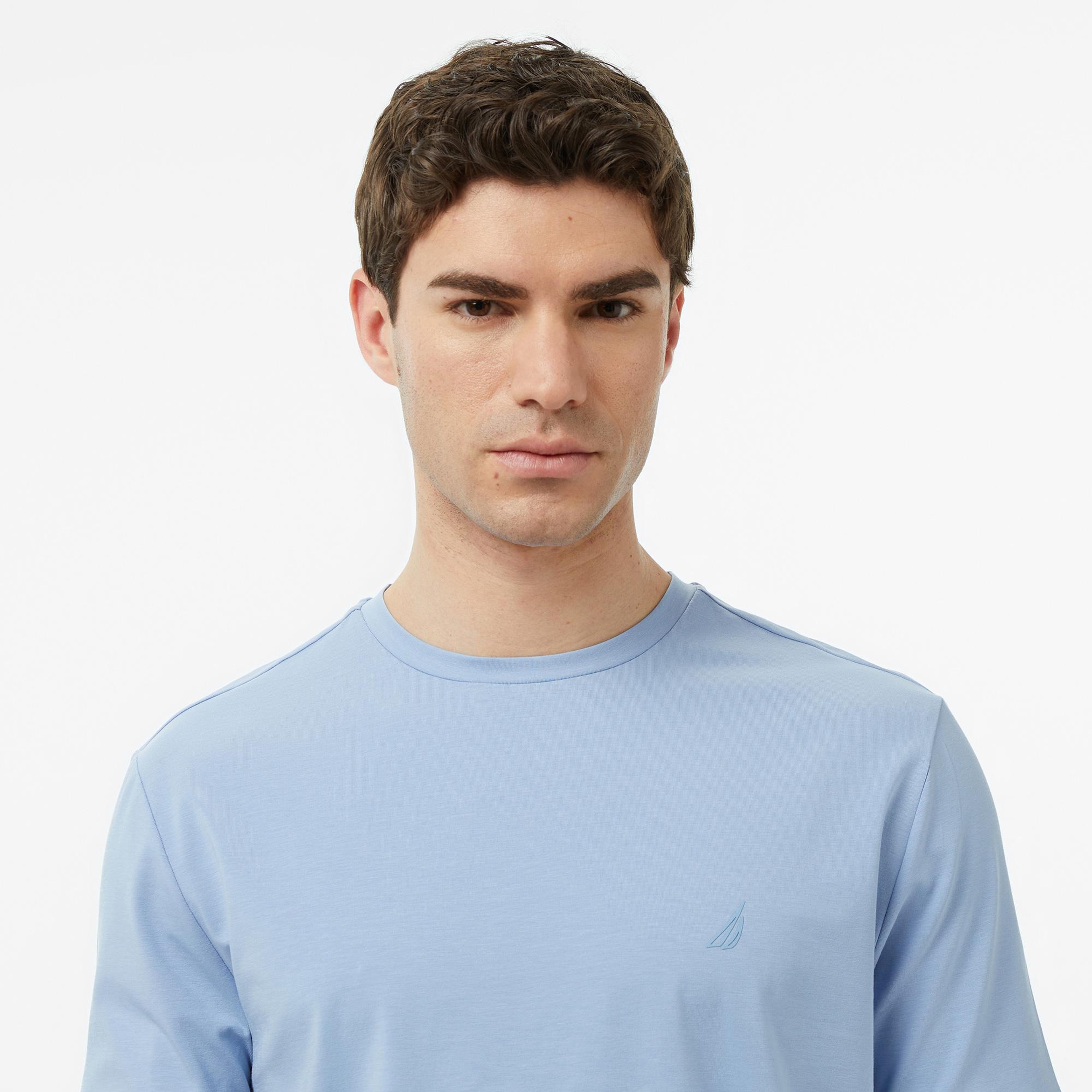 Nautica Erkek Mavi Regular Fit T-Shirt