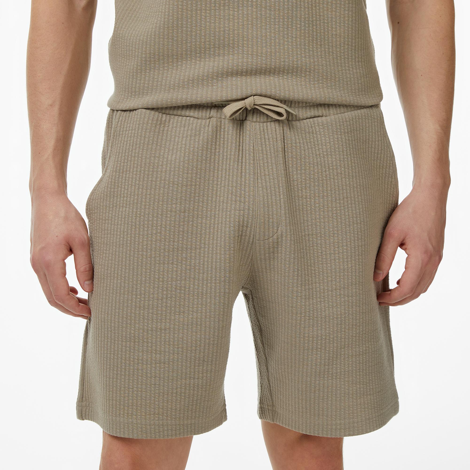 Nautica Erkek Bej Regular Fit Şort